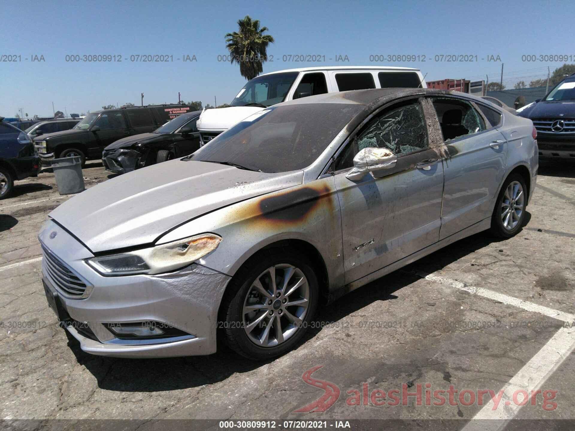 3FA6P0LU9HR307205 2017 FORD FUSION