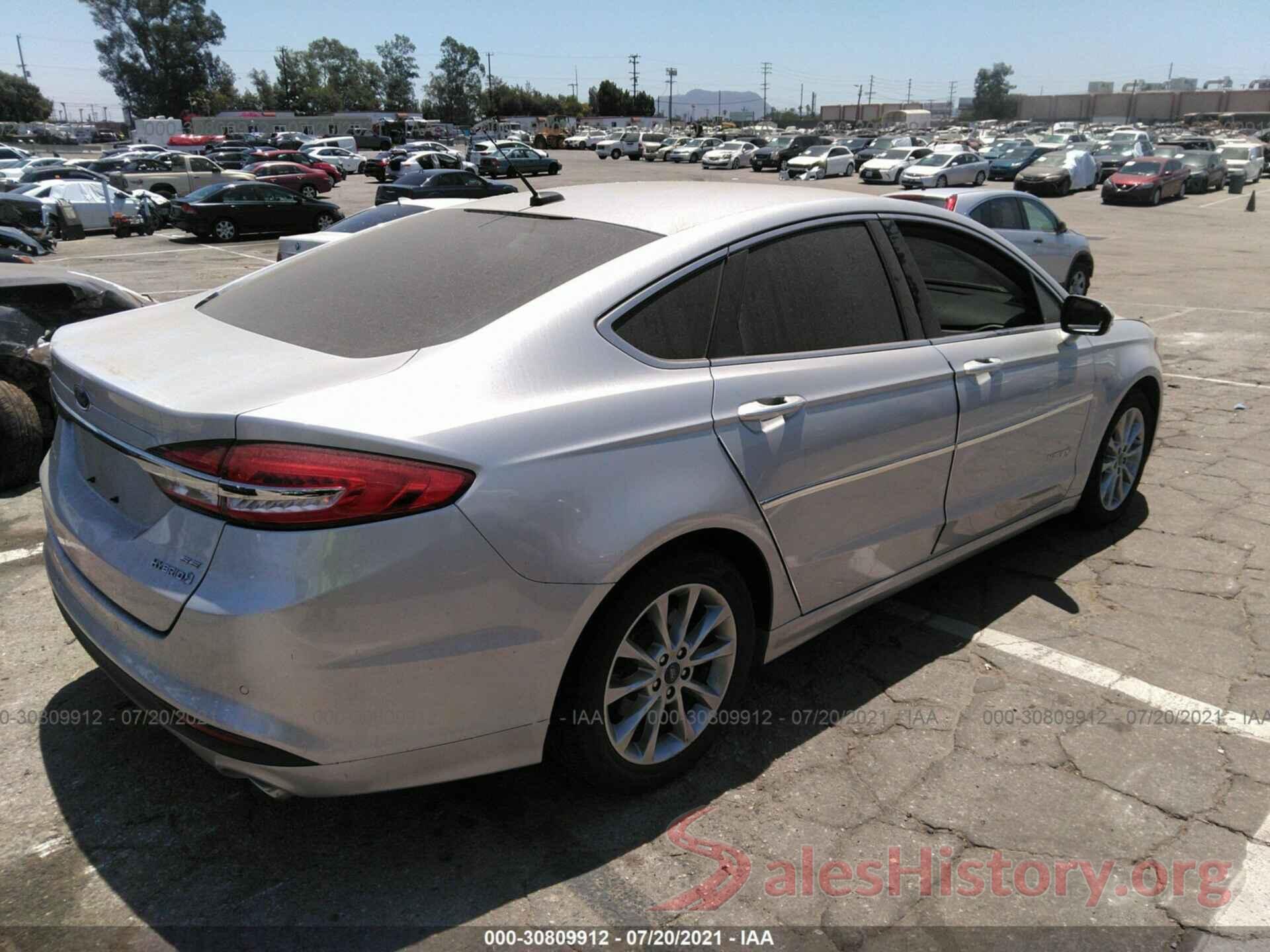 3FA6P0LU9HR307205 2017 FORD FUSION