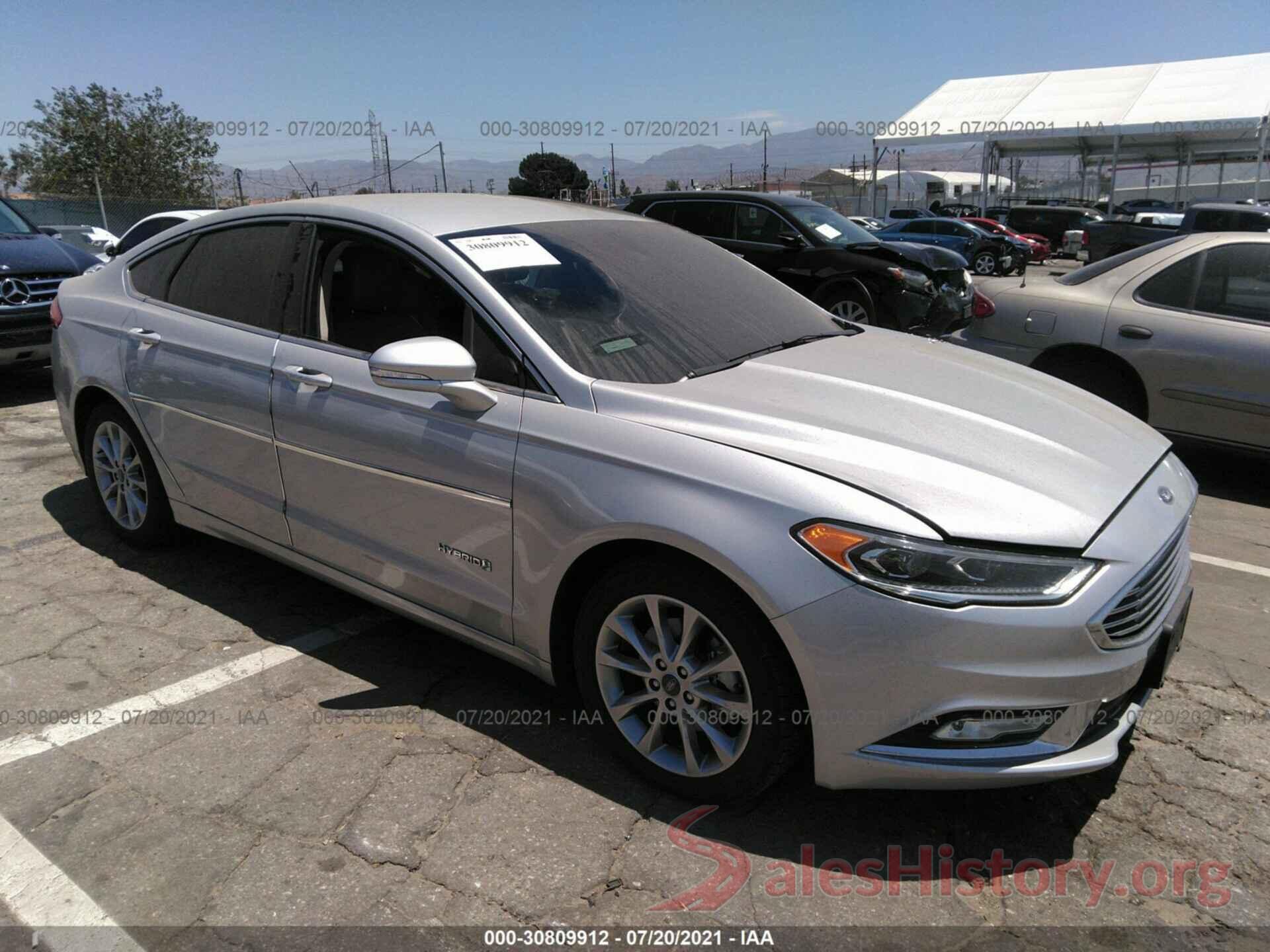 3FA6P0LU9HR307205 2017 FORD FUSION