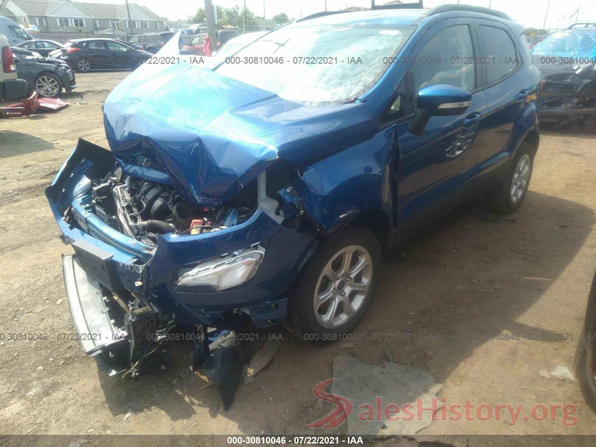 MAJ6S3GL7KC292923 2019 FORD ECOSPORT