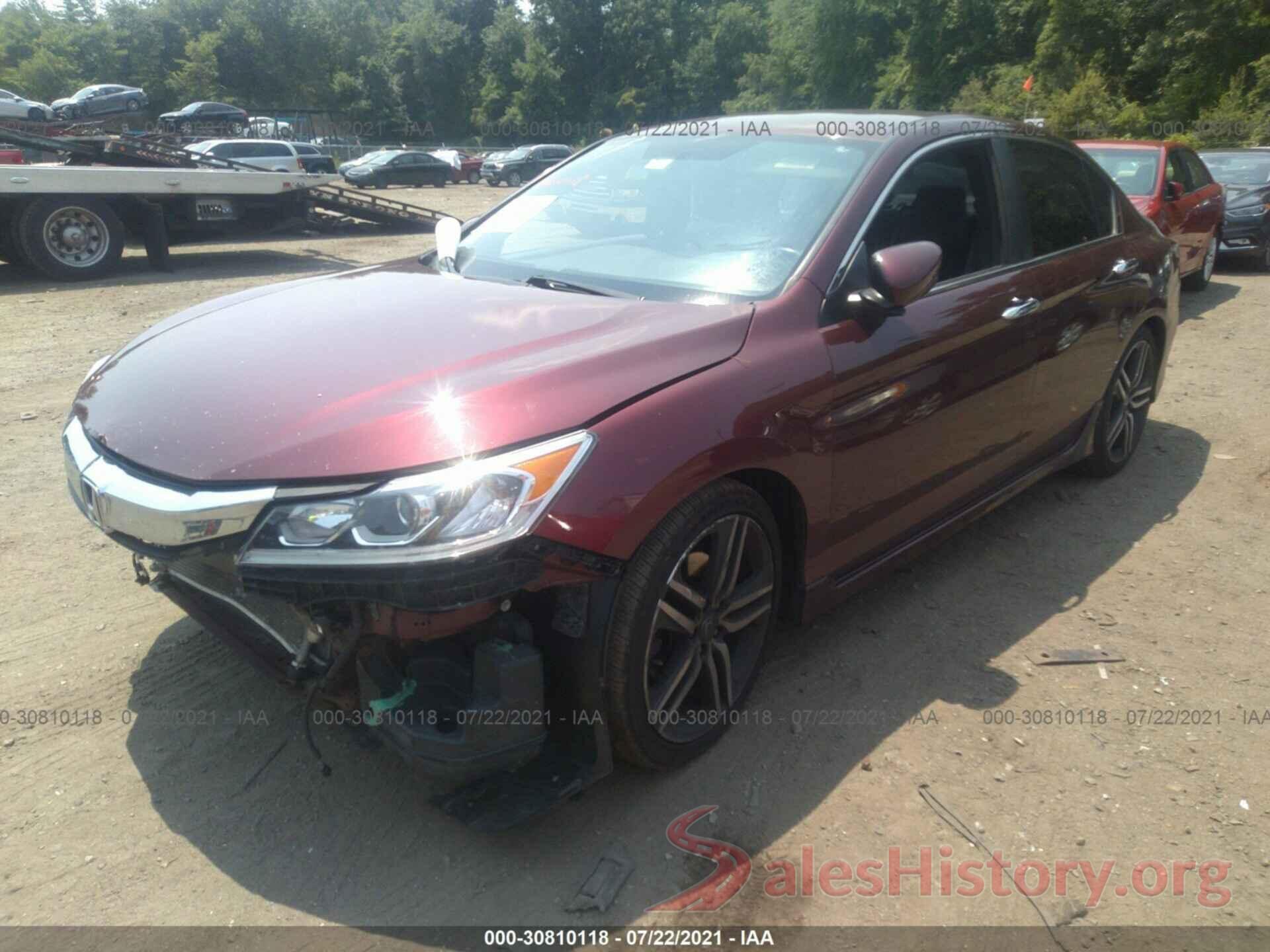 1HGCR2F59GA016348 2016 HONDA ACCORD SEDAN