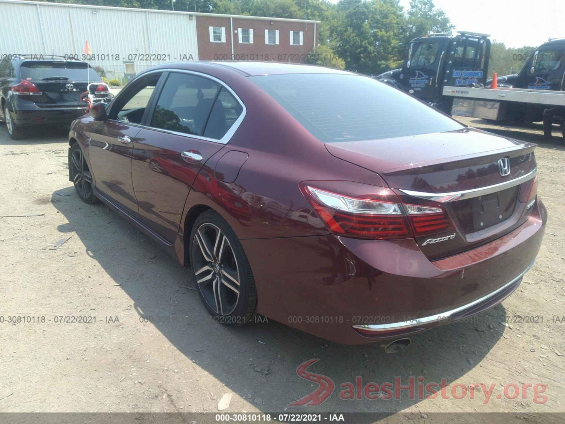 1HGCR2F59GA016348 2016 HONDA ACCORD SEDAN