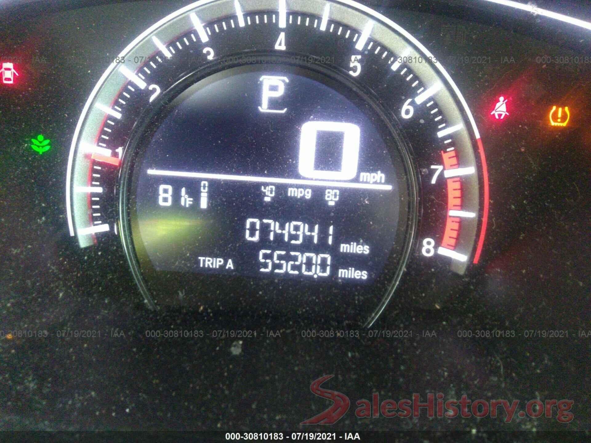 19XFC2F54GE031365 2016 HONDA CIVIC SEDAN