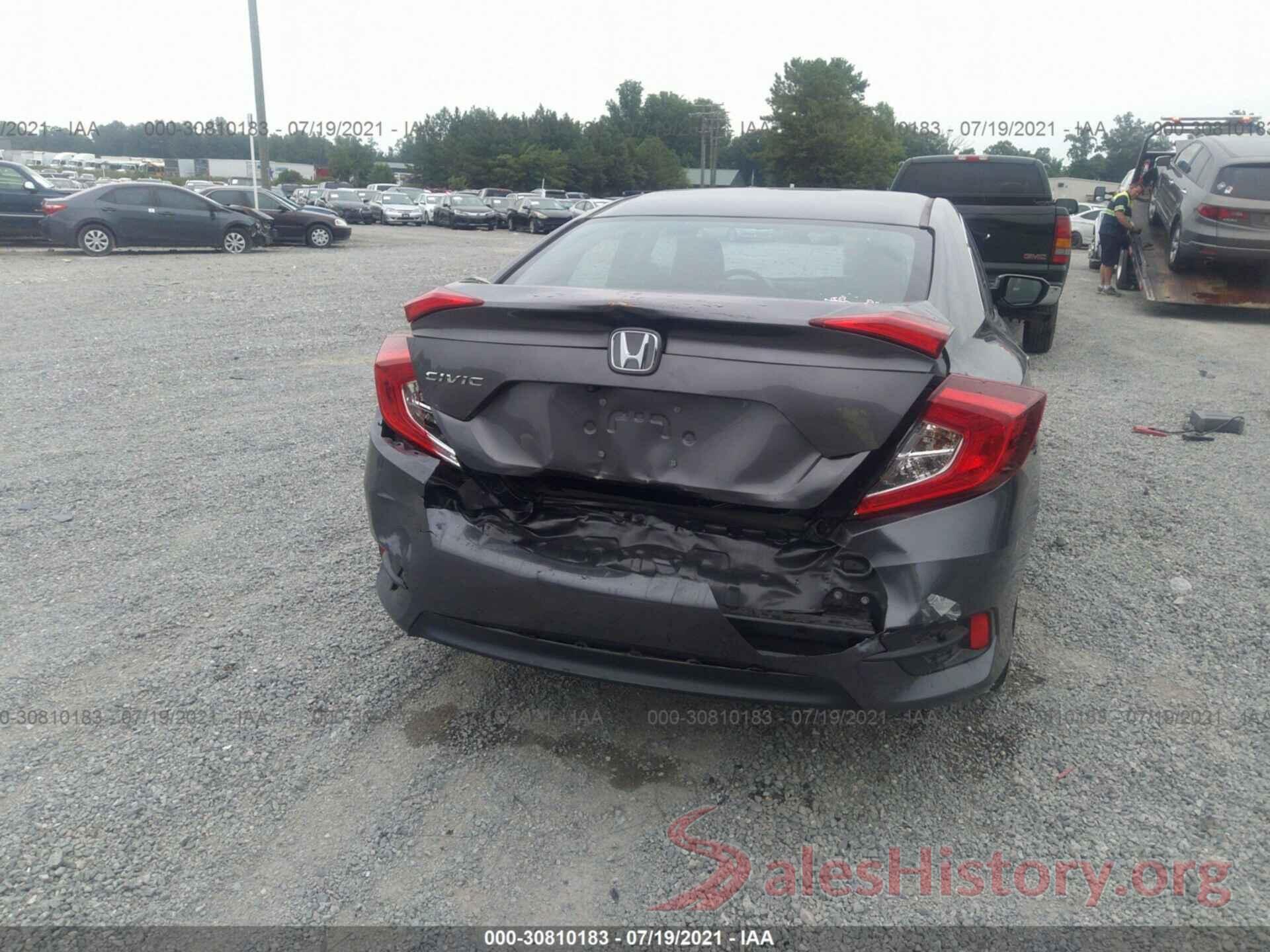 19XFC2F54GE031365 2016 HONDA CIVIC SEDAN