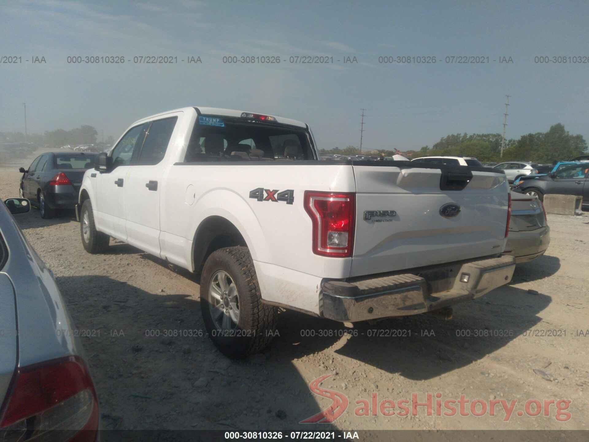 1FTFW1EF9GKD60359 2016 FORD F-150