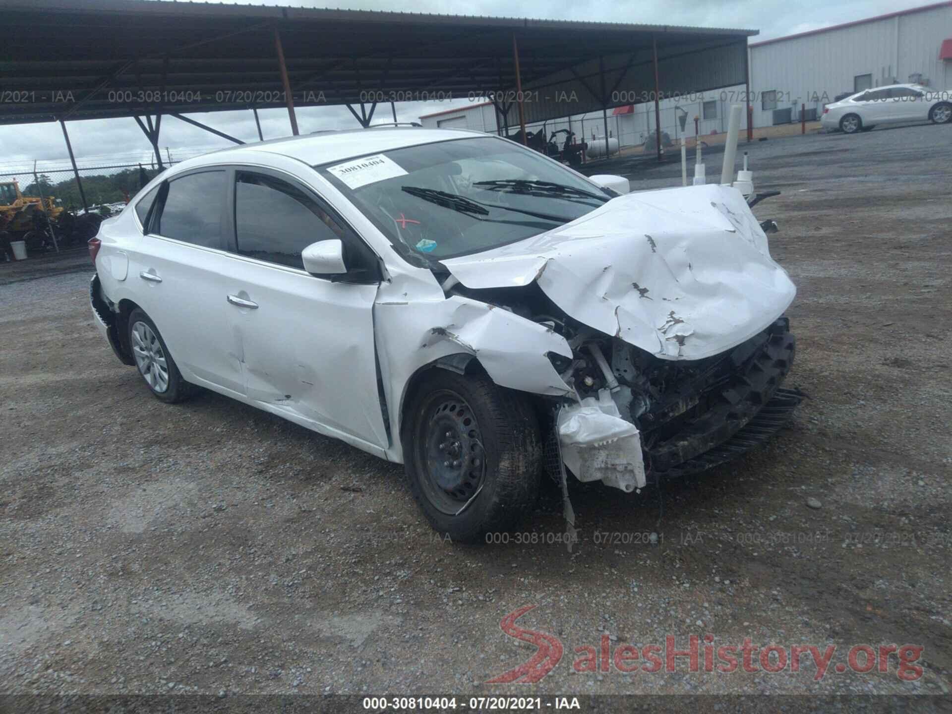 3N1AB7AP8GL666414 2016 NISSAN SENTRA