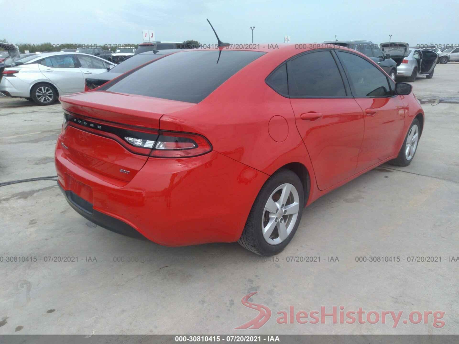 1C3CDFBB4GD667597 2016 DODGE DART