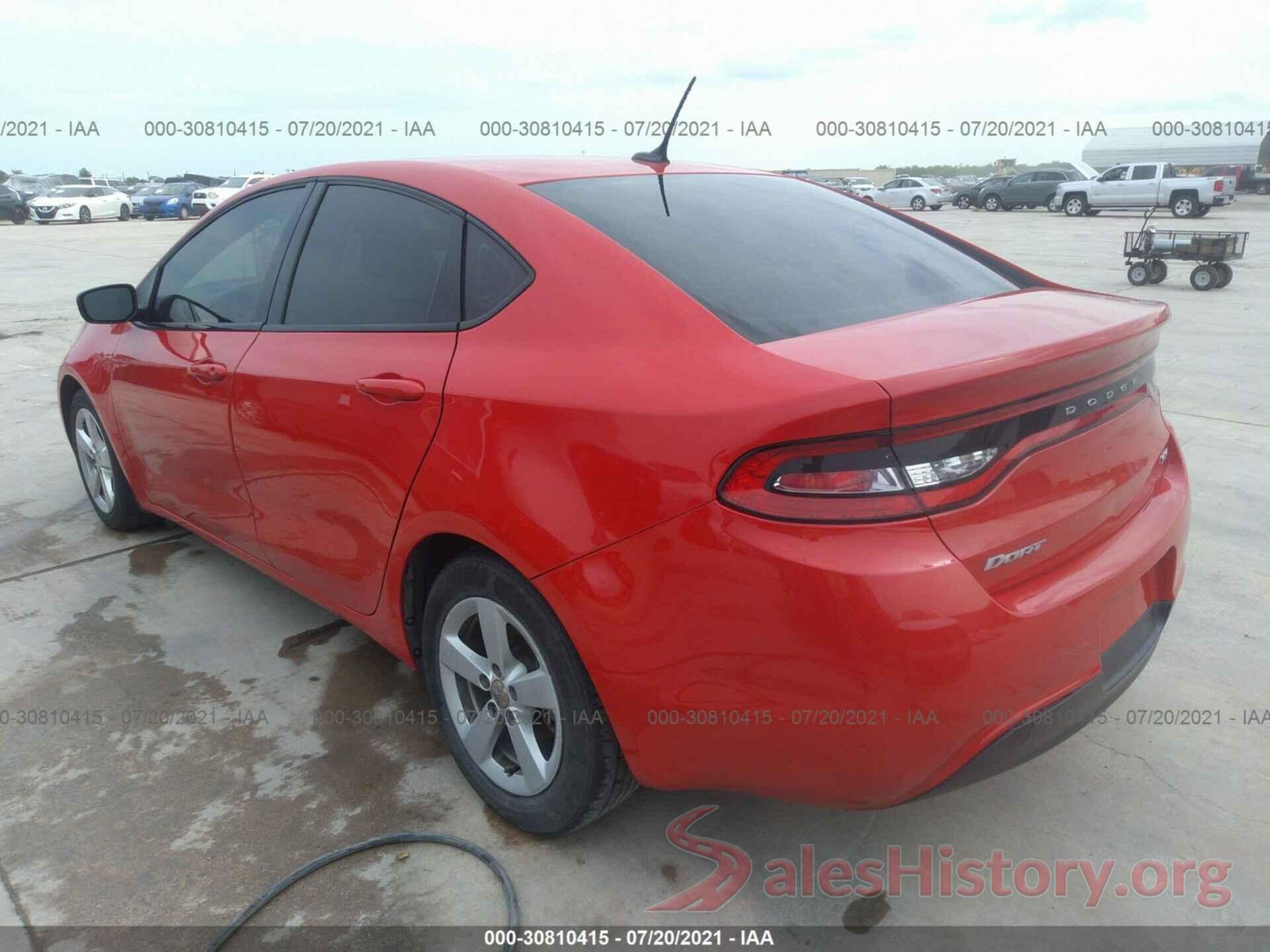 1C3CDFBB4GD667597 2016 DODGE DART