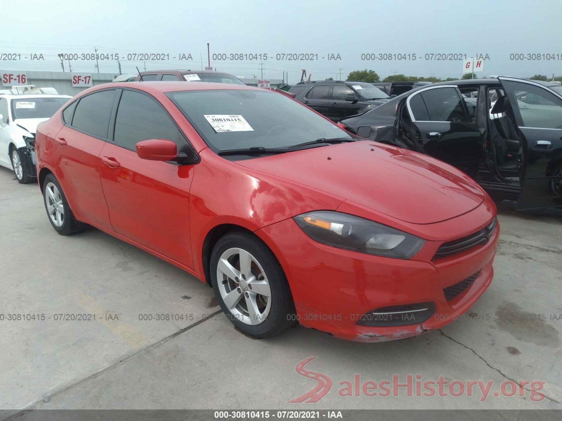 1C3CDFBB4GD667597 2016 DODGE DART