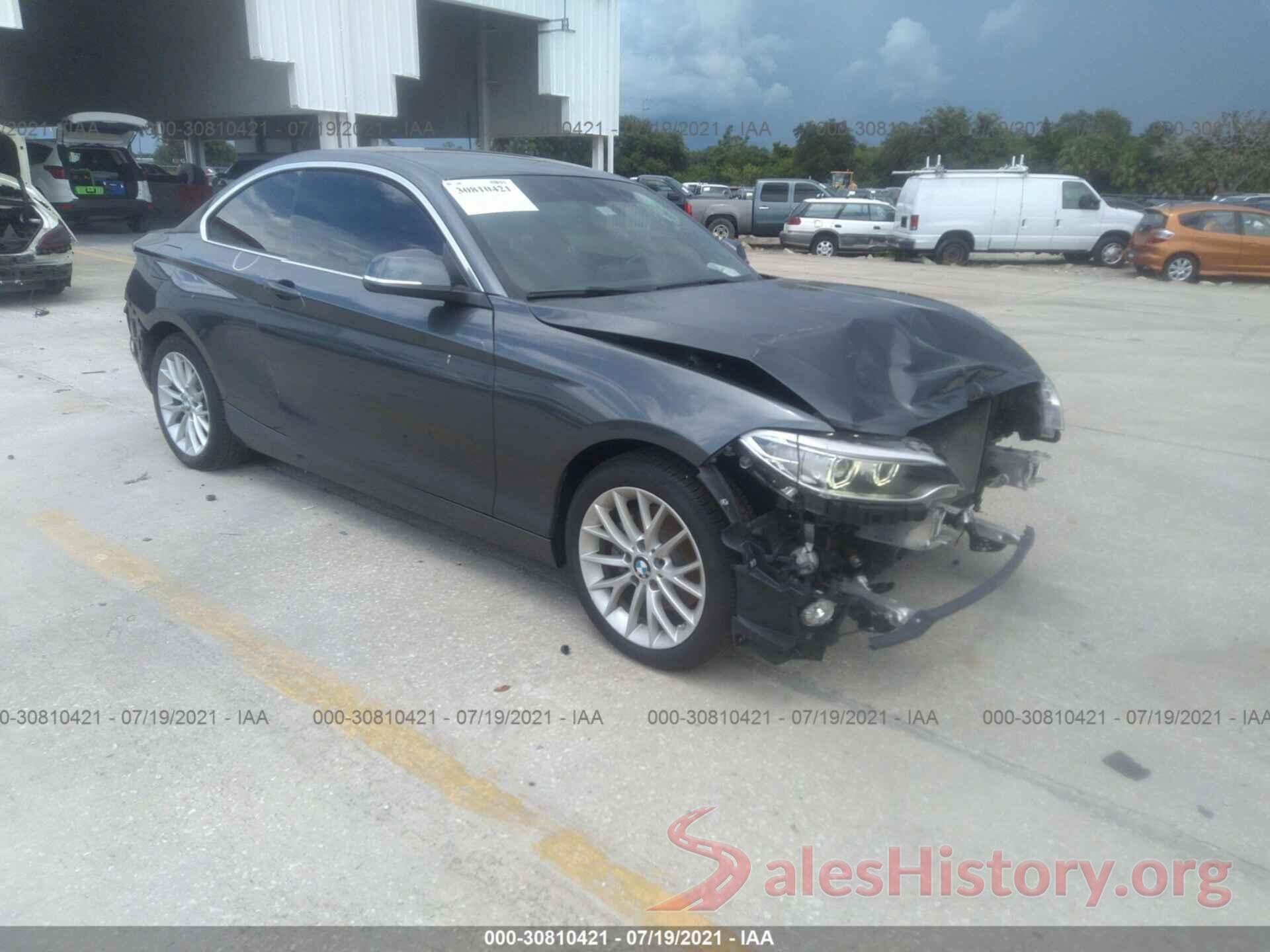 WBA1F9C58GV546747 2016 BMW 2 SERIES