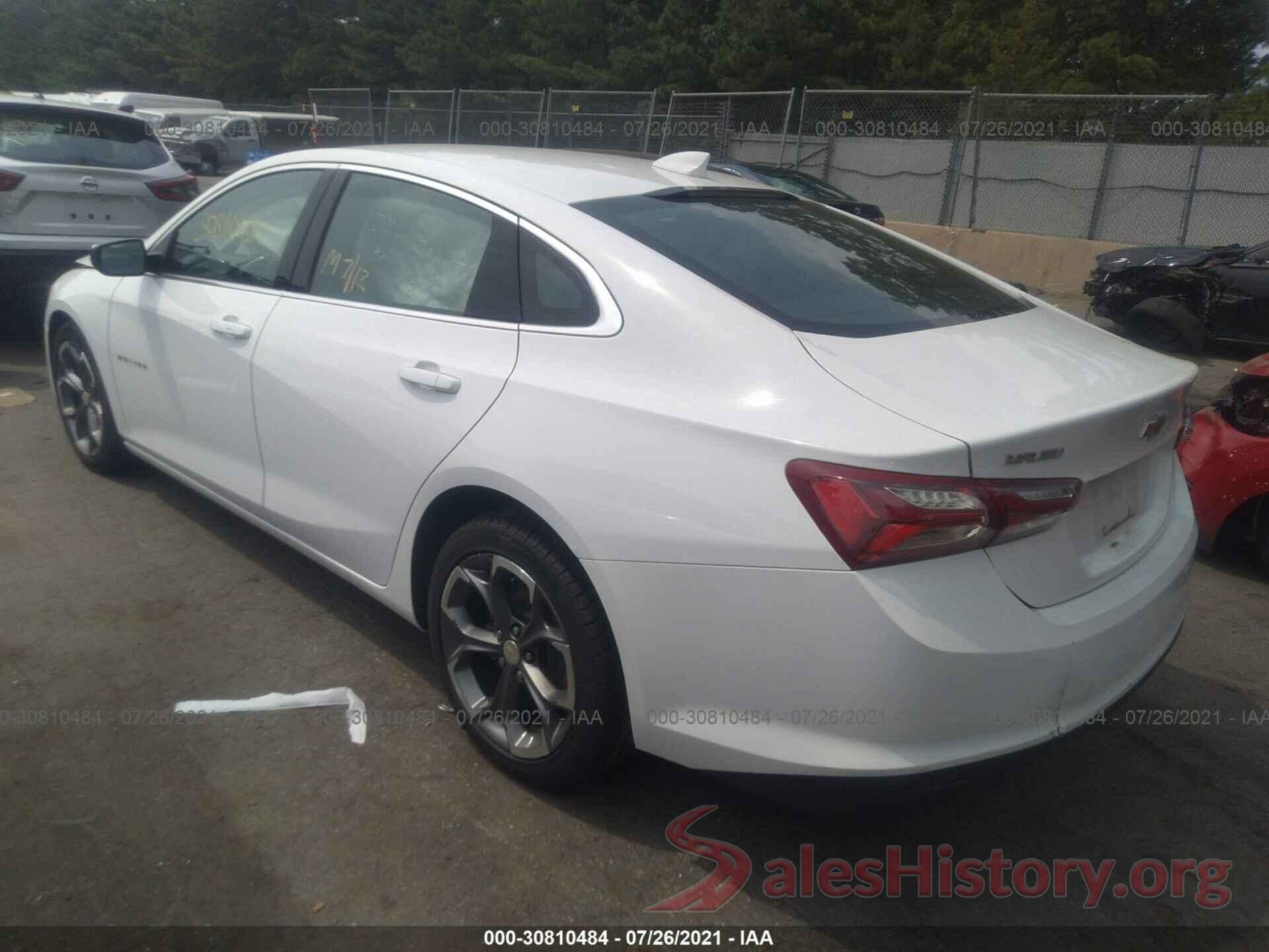 1G1ZD5ST7LF108562 2020 CHEVROLET MALIBU