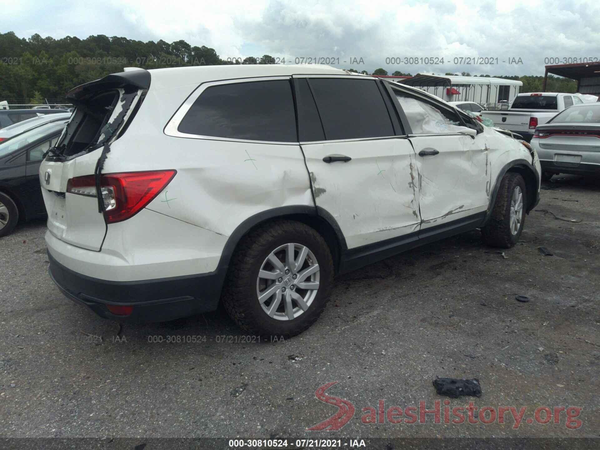 5FNYF5H13KB000509 2019 HONDA PILOT