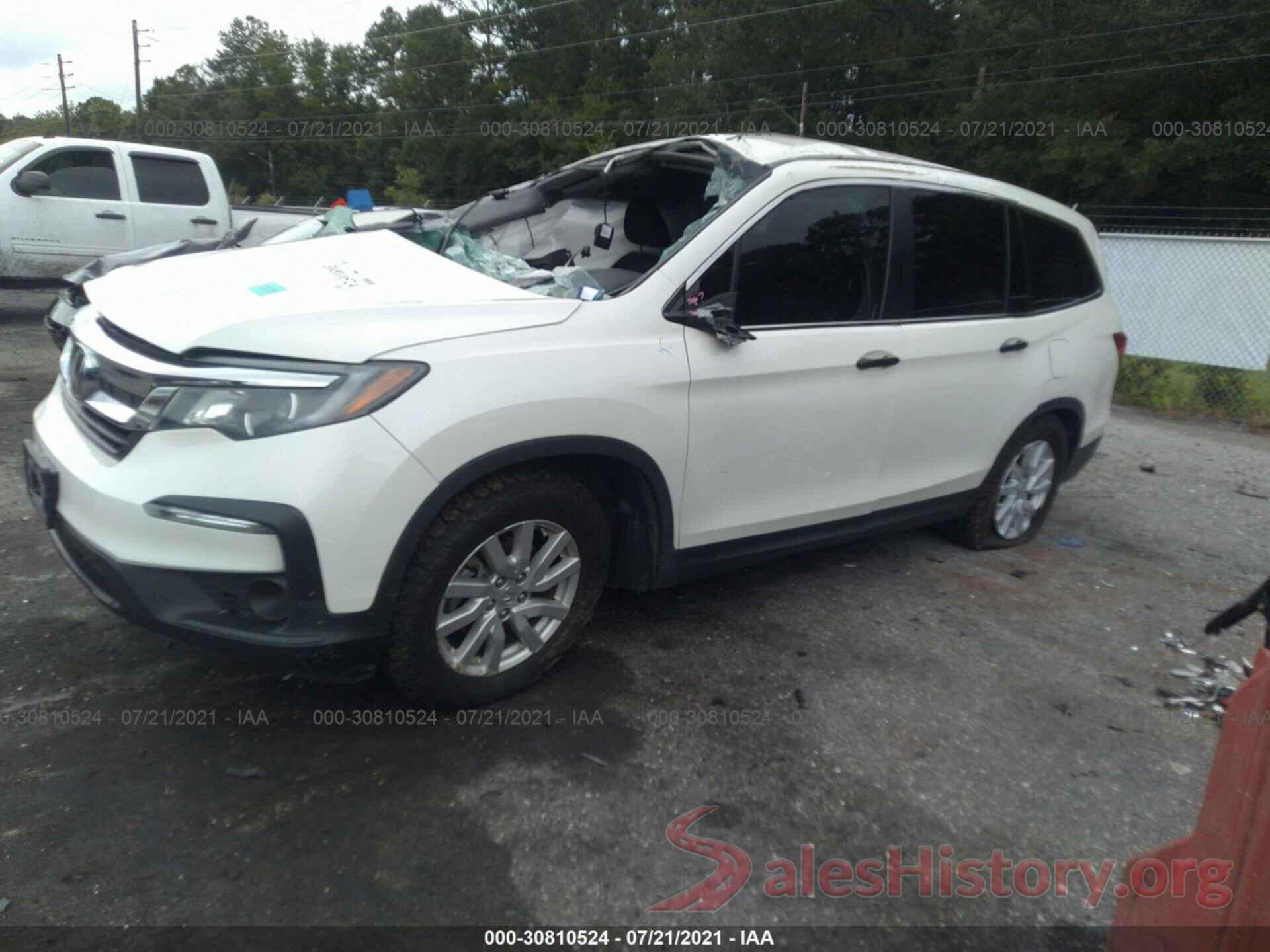 5FNYF5H13KB000509 2019 HONDA PILOT