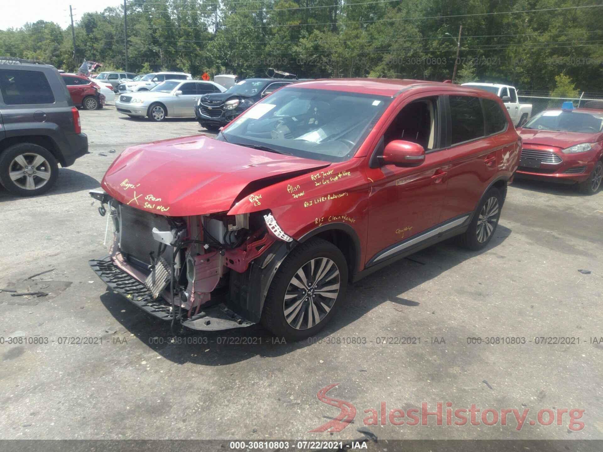 JA4AD3A38KZ045800 2019 MITSUBISHI OUTLANDER