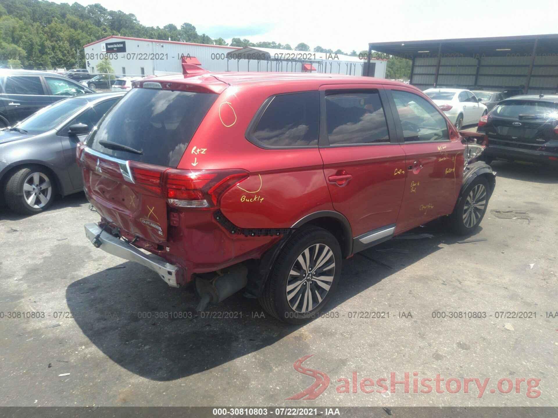 JA4AD3A38KZ045800 2019 MITSUBISHI OUTLANDER