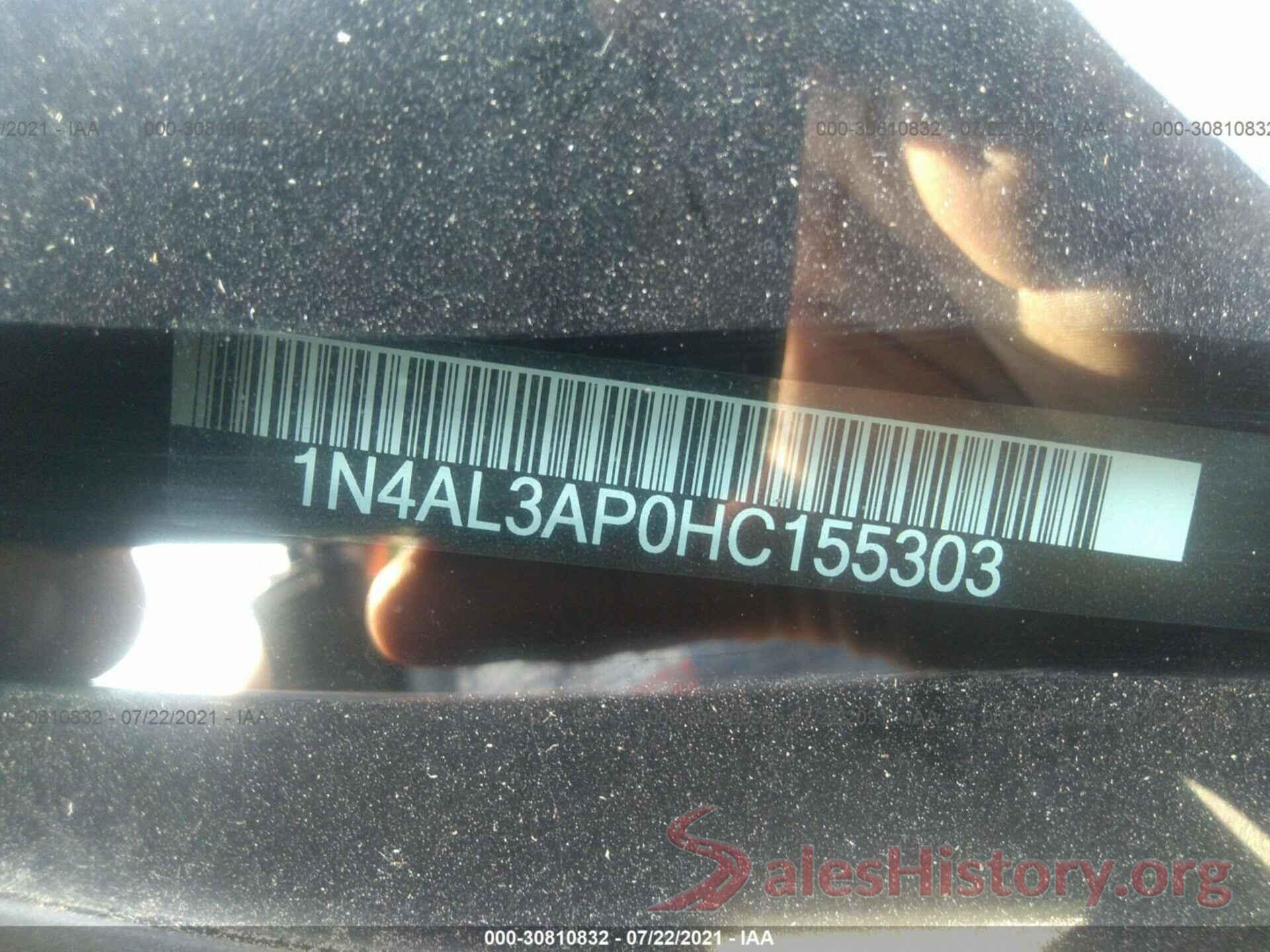 1N4AL3AP0HC155303 2017 NISSAN ALTIMA