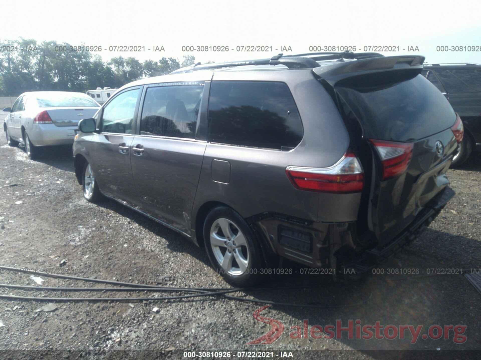 5TDKK3DC6GS738269 2016 TOYOTA SIENNA