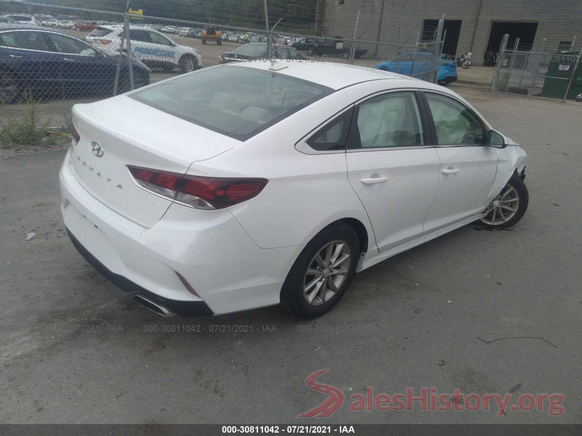 5NPE24AFXKH743765 2019 HYUNDAI SONATA