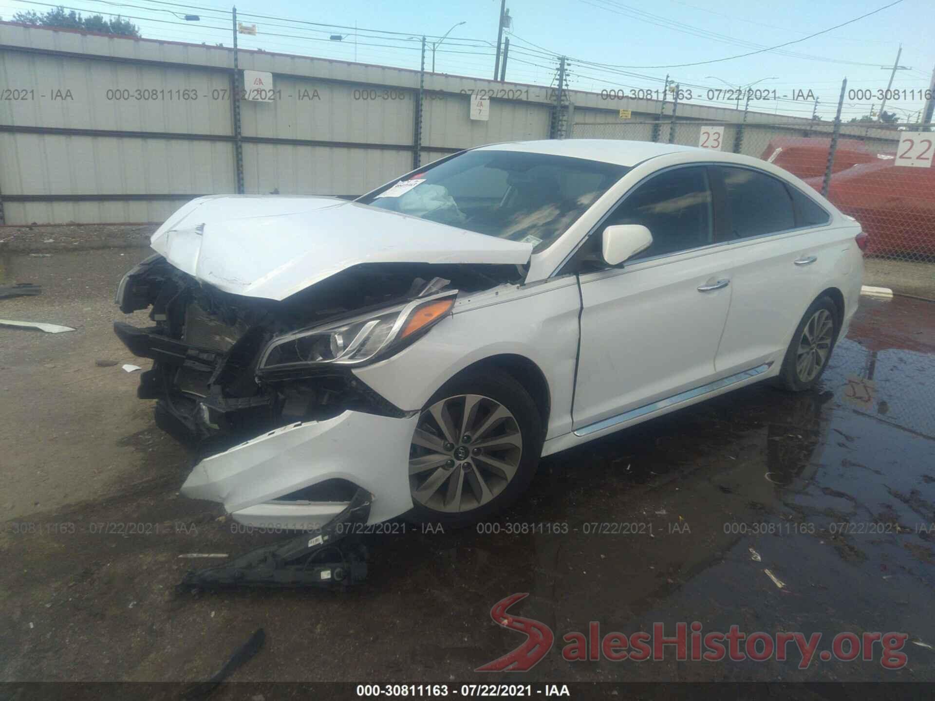 5NPE34AF3GH260882 2016 HYUNDAI SONATA