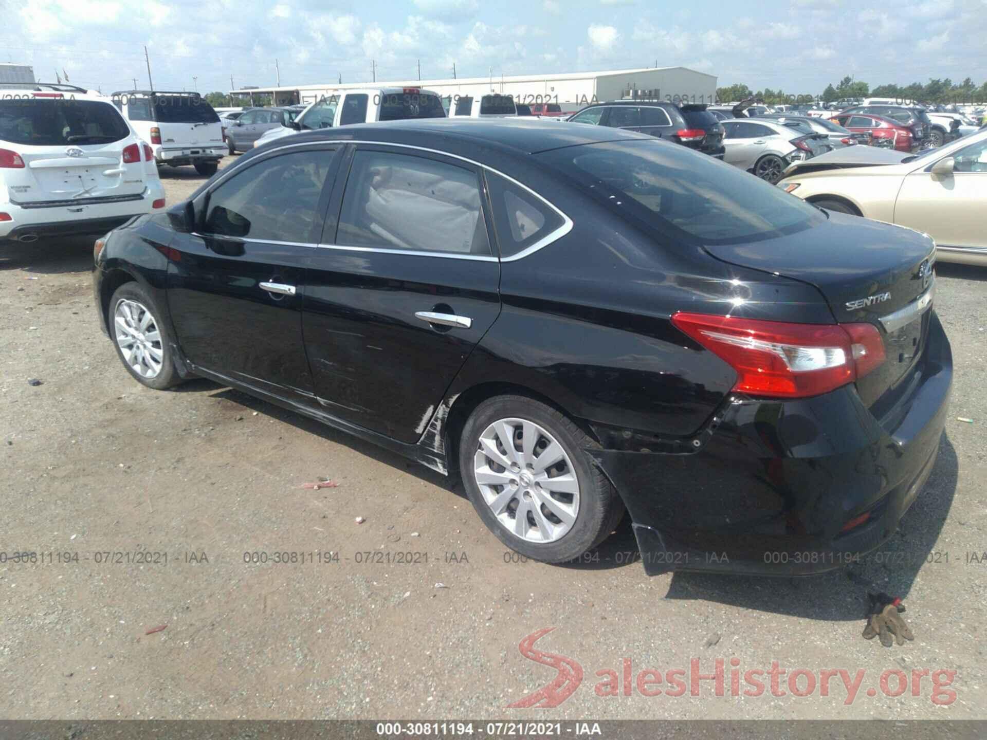 3N1AB7AP6HY308894 2017 NISSAN SENTRA