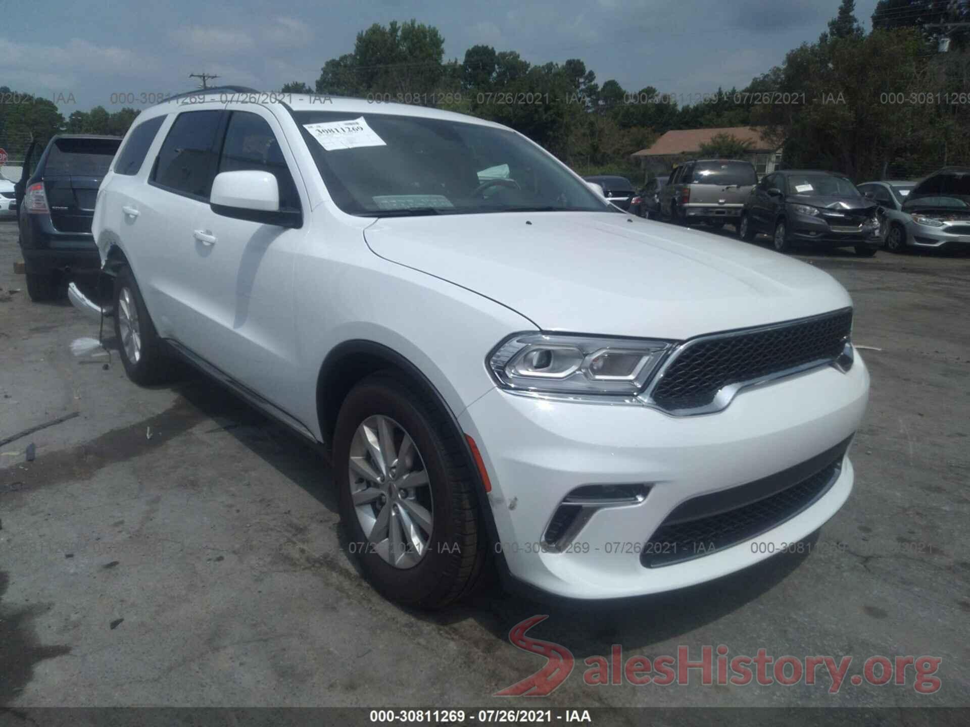 1C4RDHAG9MC636622 2021 DODGE DURANGO