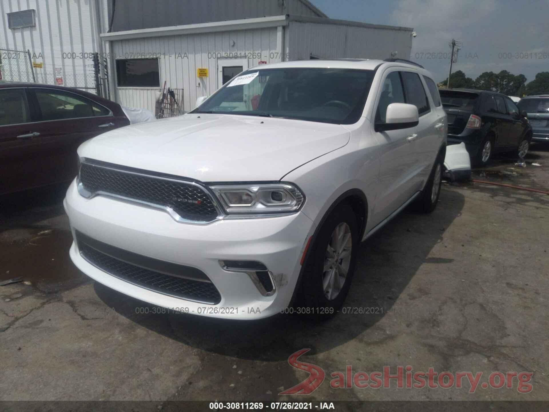 1C4RDHAG9MC636622 2021 DODGE DURANGO