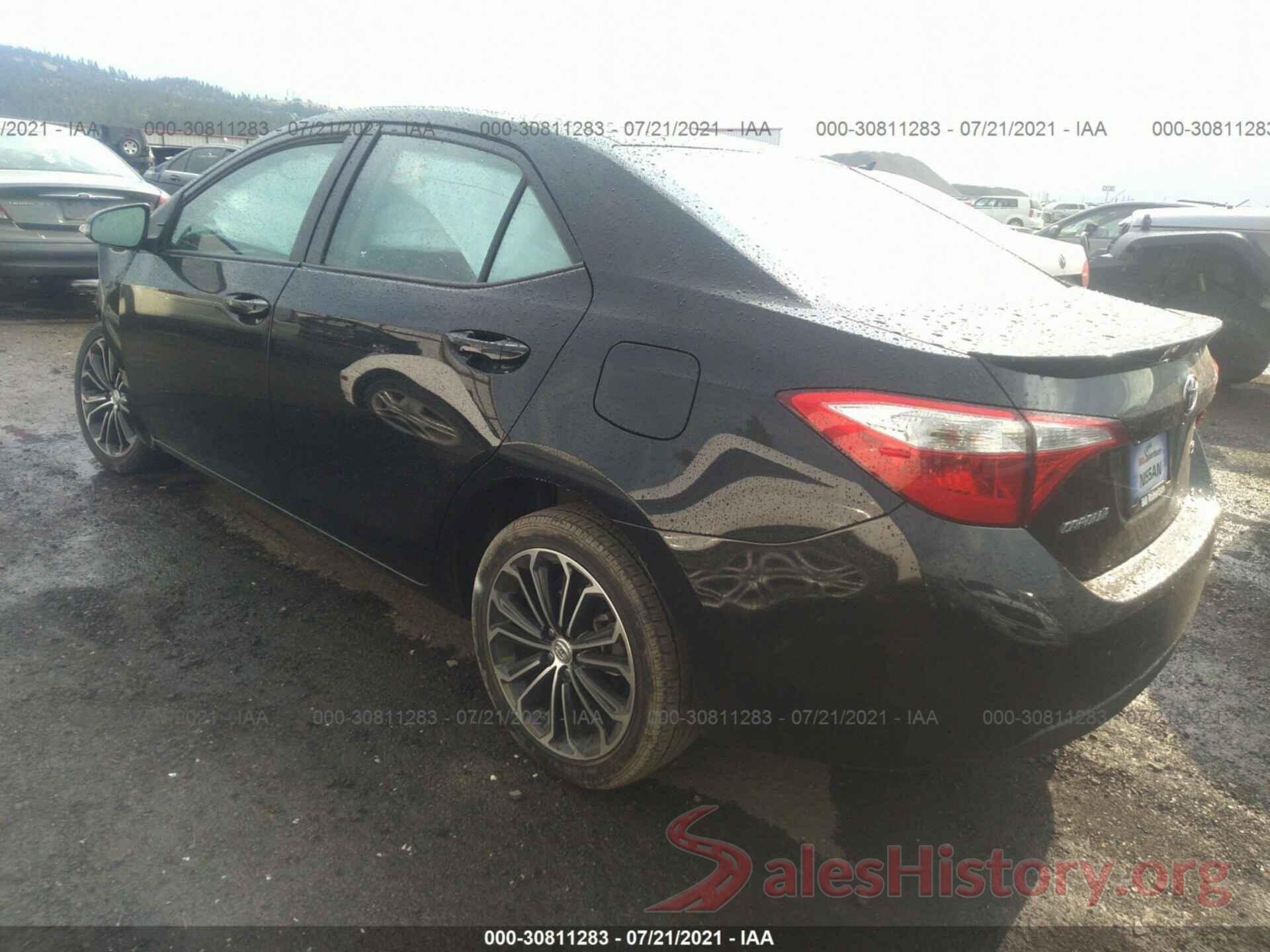 2T1BURHE2GC565240 2016 TOYOTA COROLLA