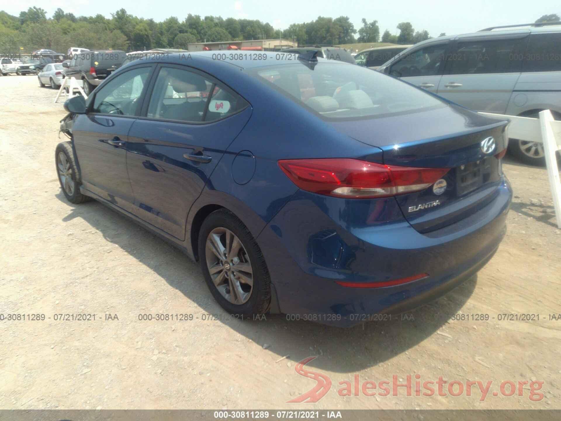 5NPD84LF8JH229998 2018 HYUNDAI ELANTRA