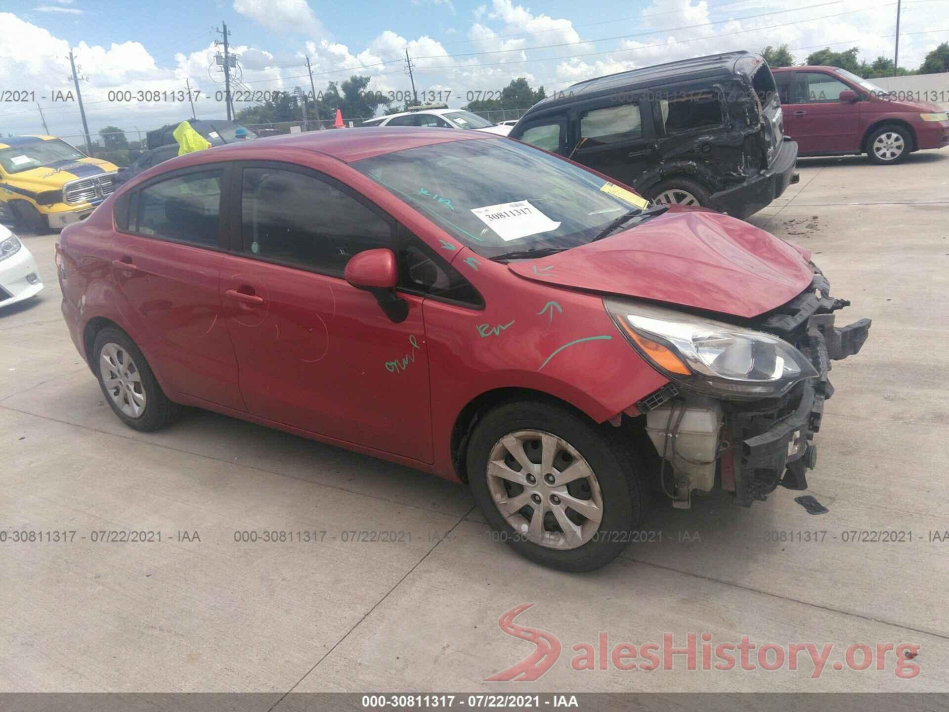 KNADM4A37H6005708 2017 KIA RIO