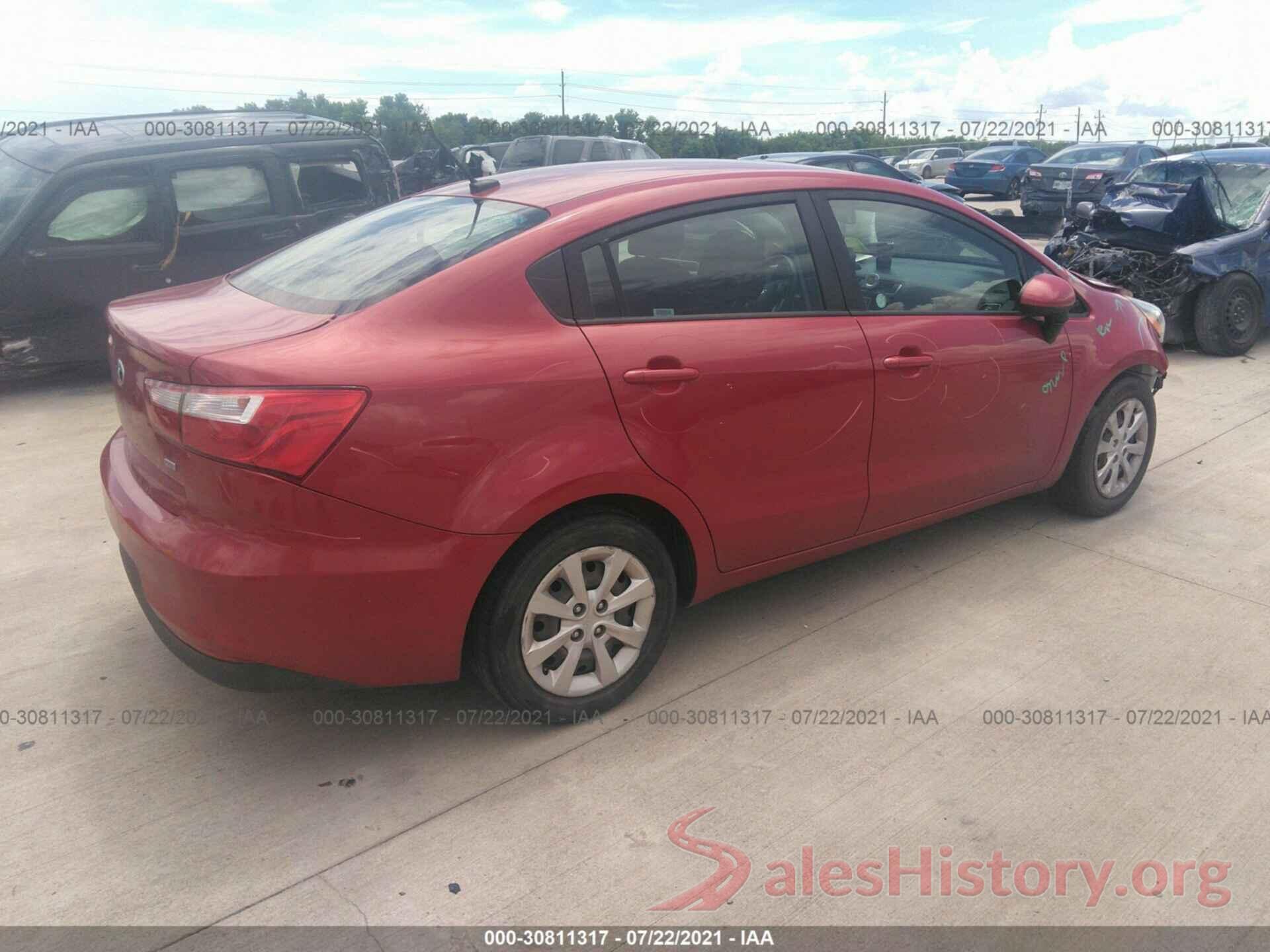 KNADM4A37H6005708 2017 KIA RIO