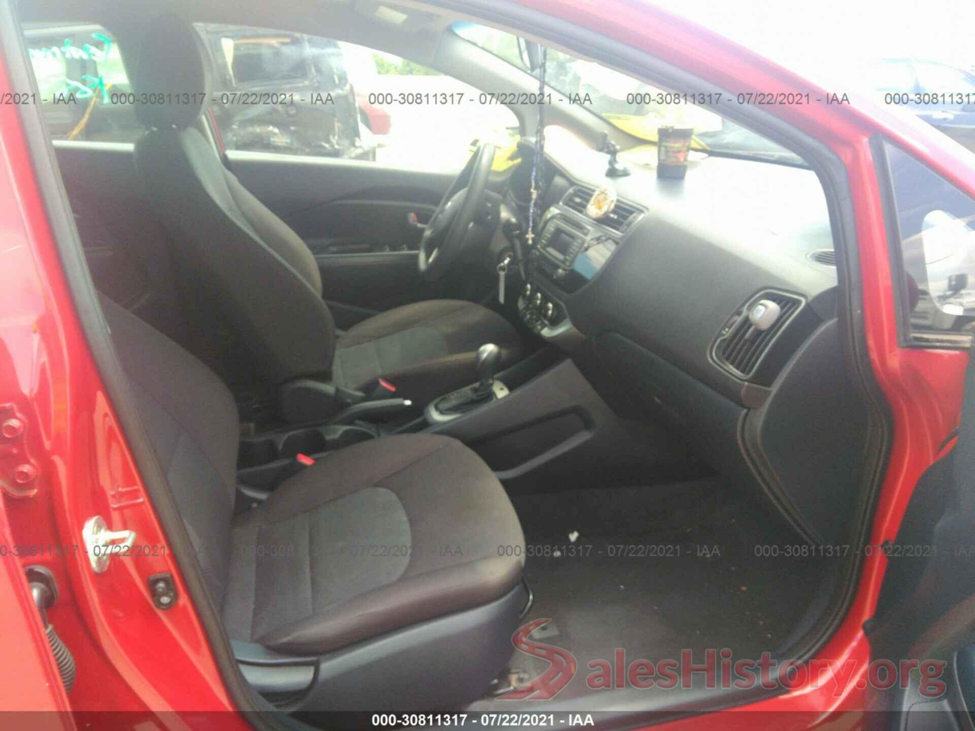 KNADM4A37H6005708 2017 KIA RIO