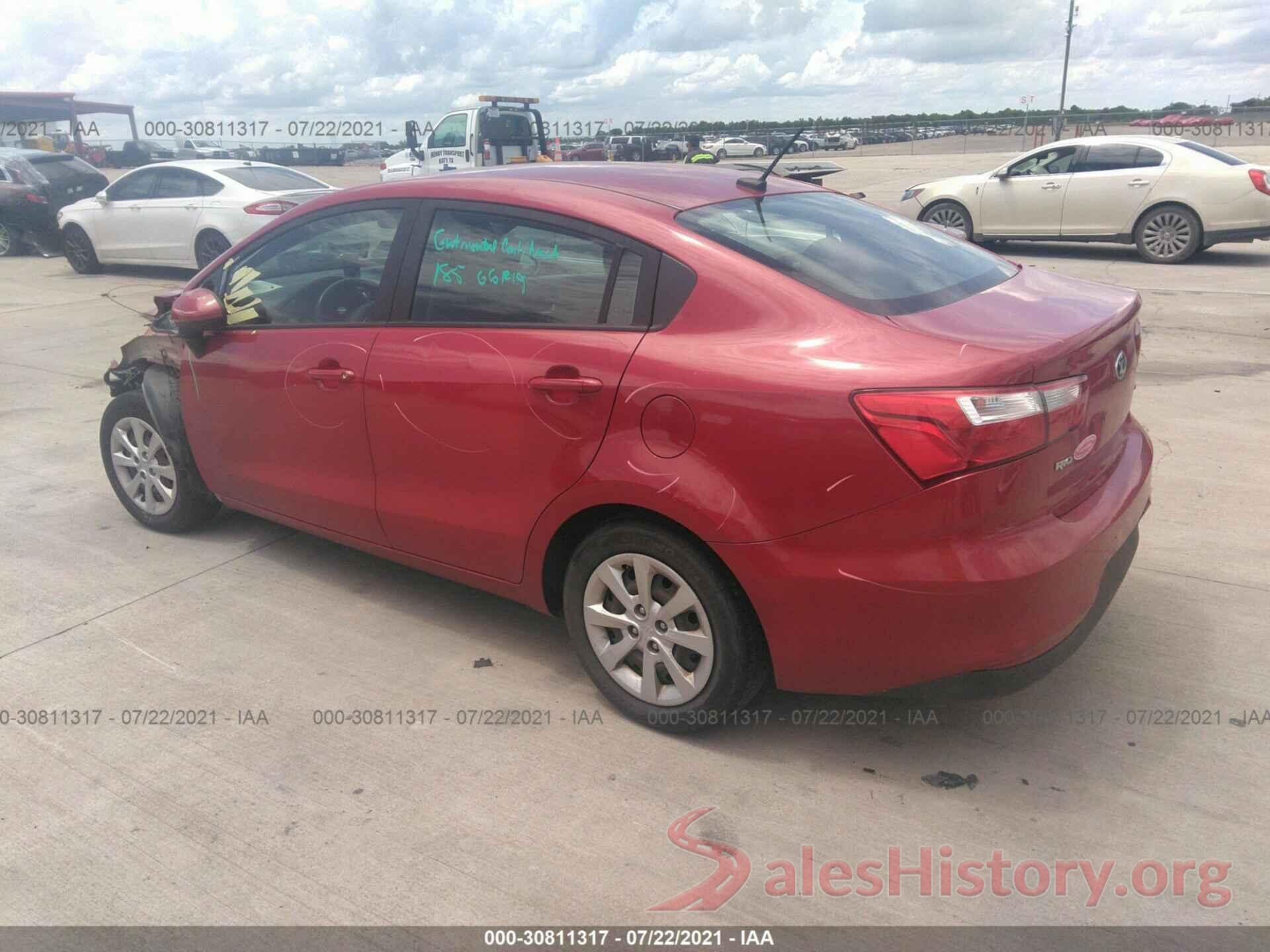 KNADM4A37H6005708 2017 KIA RIO