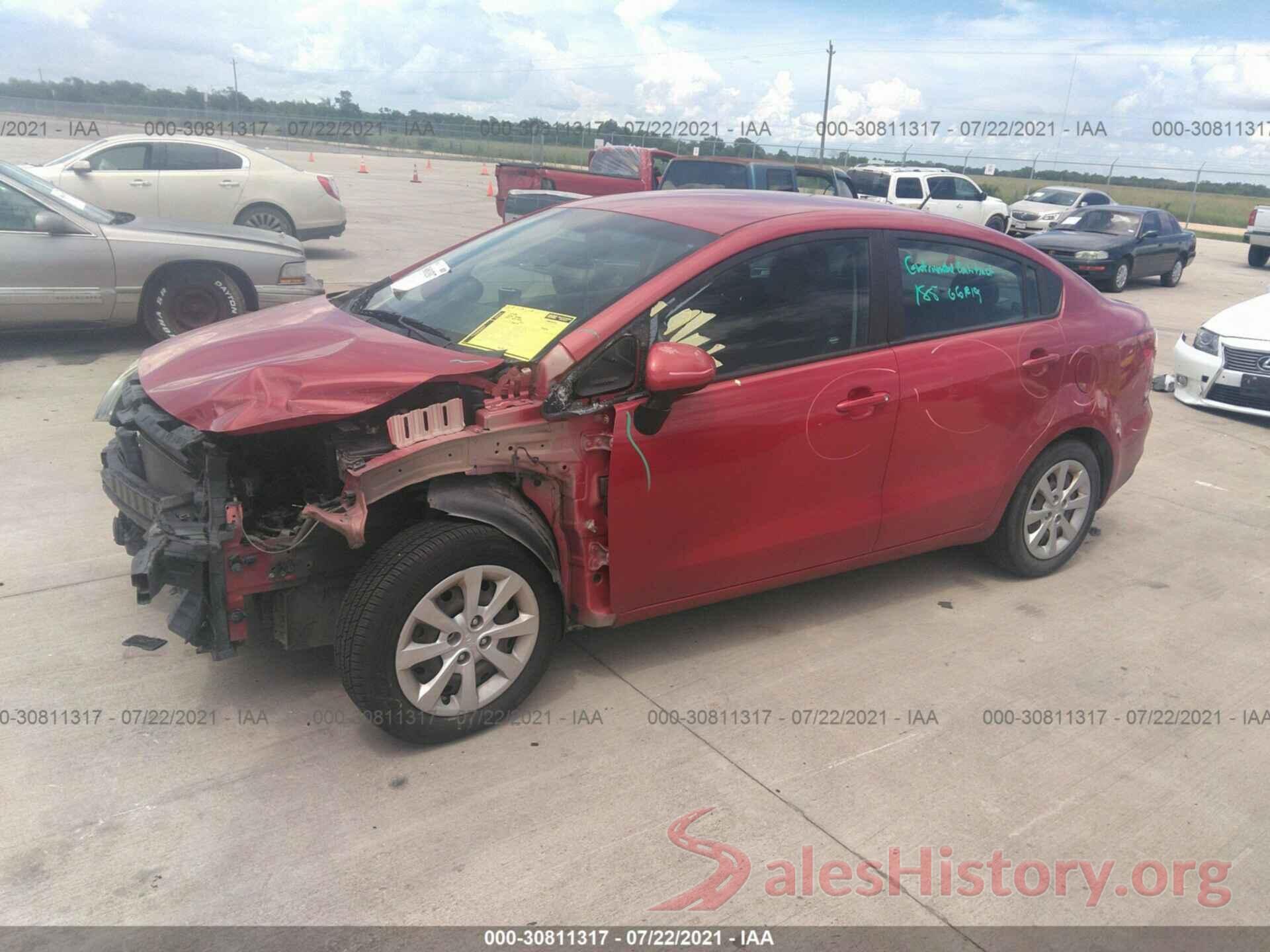 KNADM4A37H6005708 2017 KIA RIO