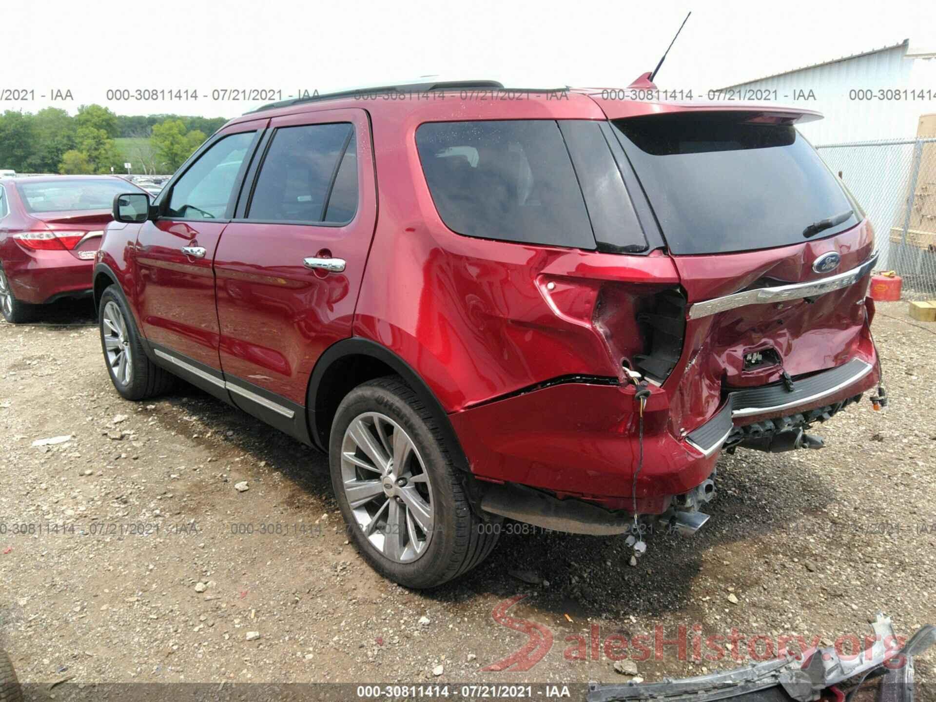 1FM5K8F82JGB40759 2018 FORD EXPLORER