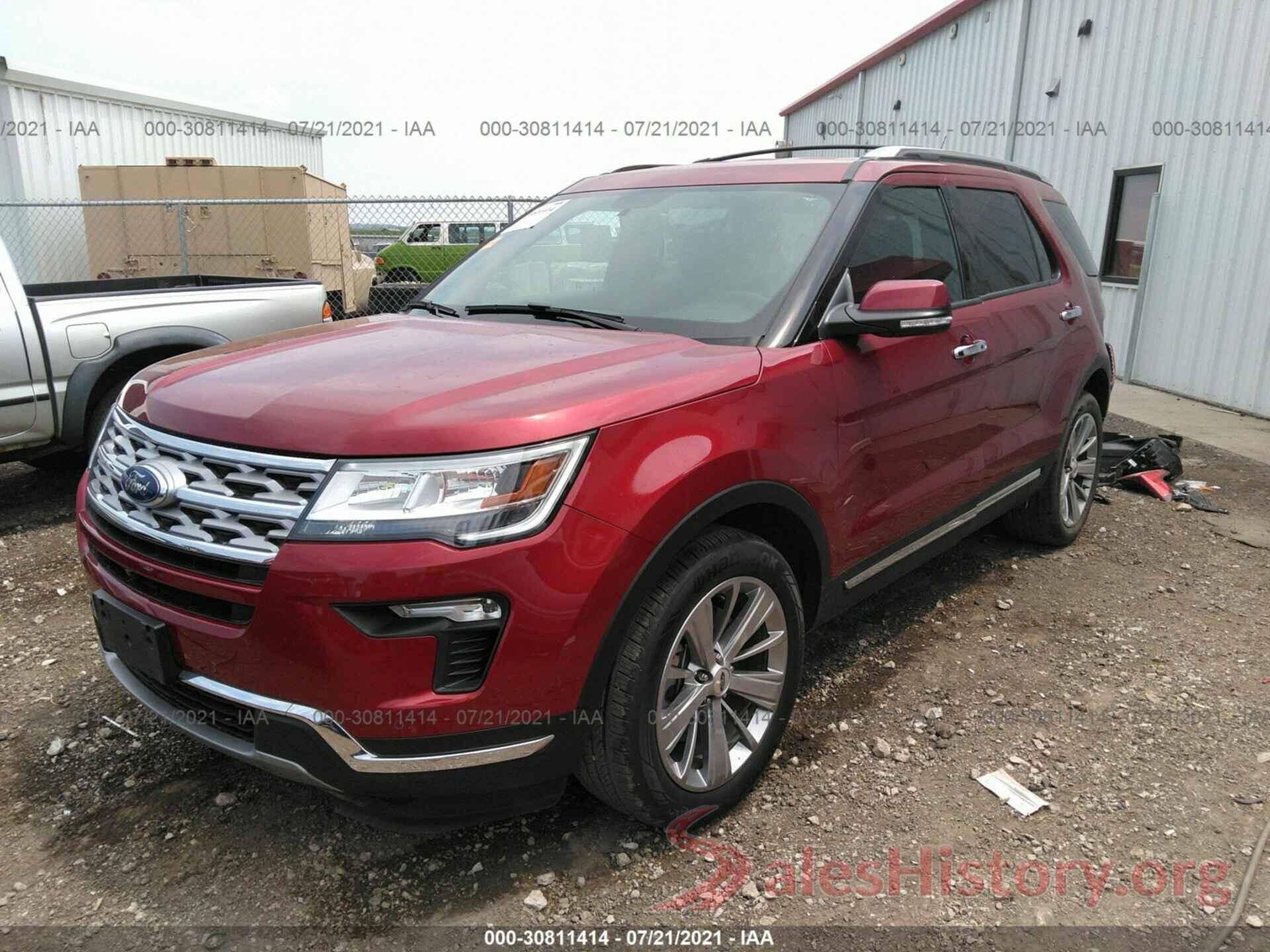 1FM5K8F82JGB40759 2018 FORD EXPLORER