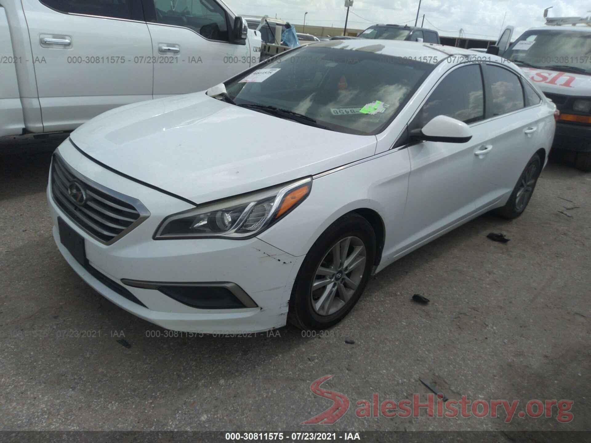 5NPE24AF6GH398564 2016 HYUNDAI SONATA