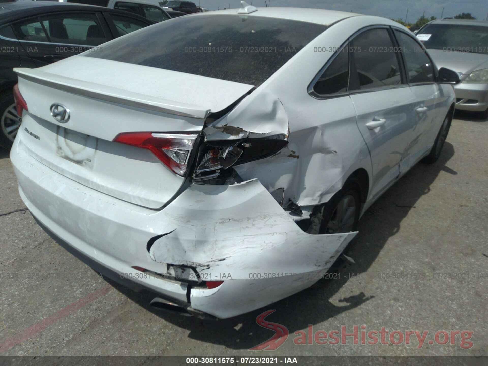 5NPE24AF6GH398564 2016 HYUNDAI SONATA