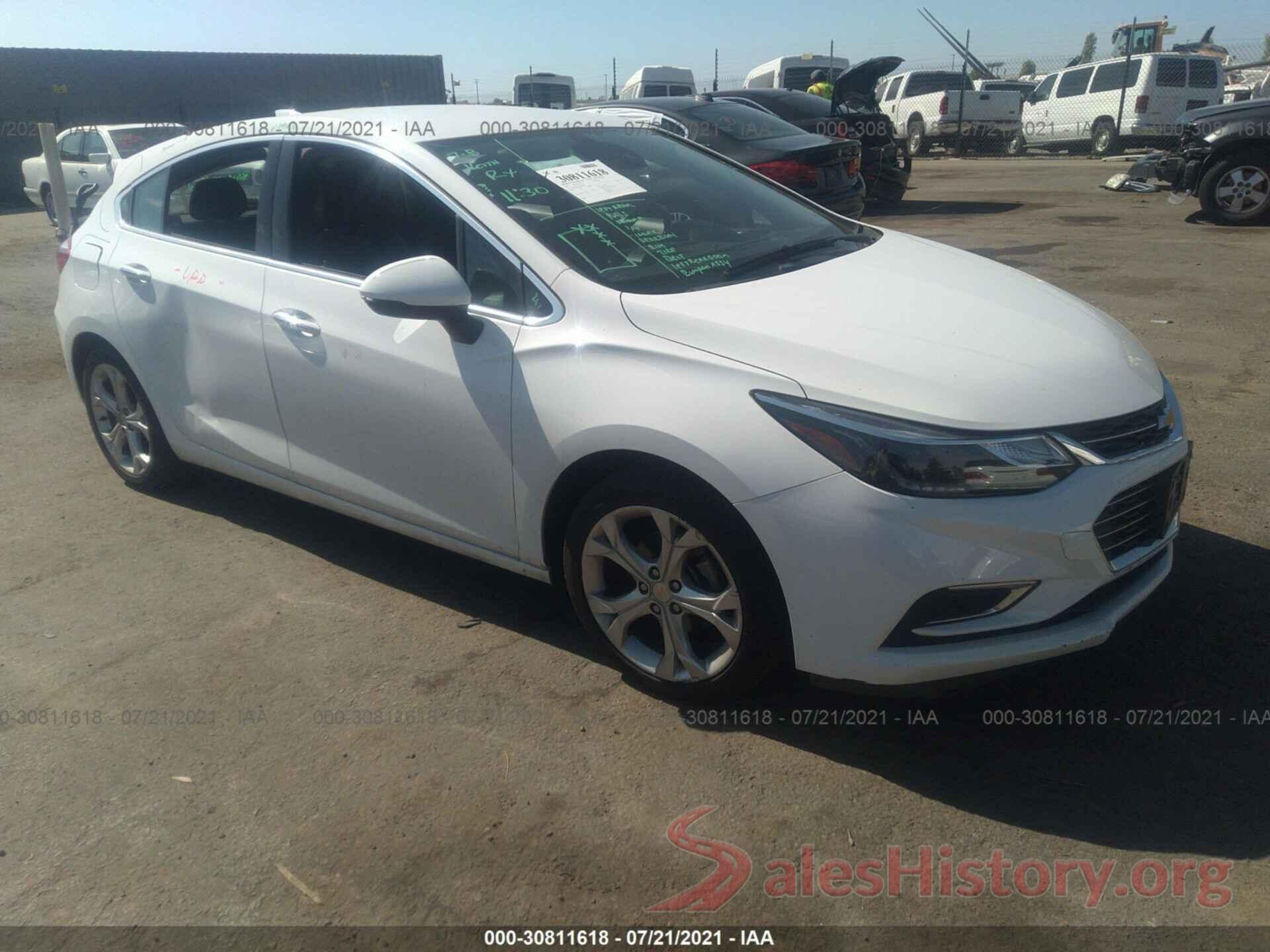 3G1BF6SM7HS509851 2017 CHEVROLET CRUZE