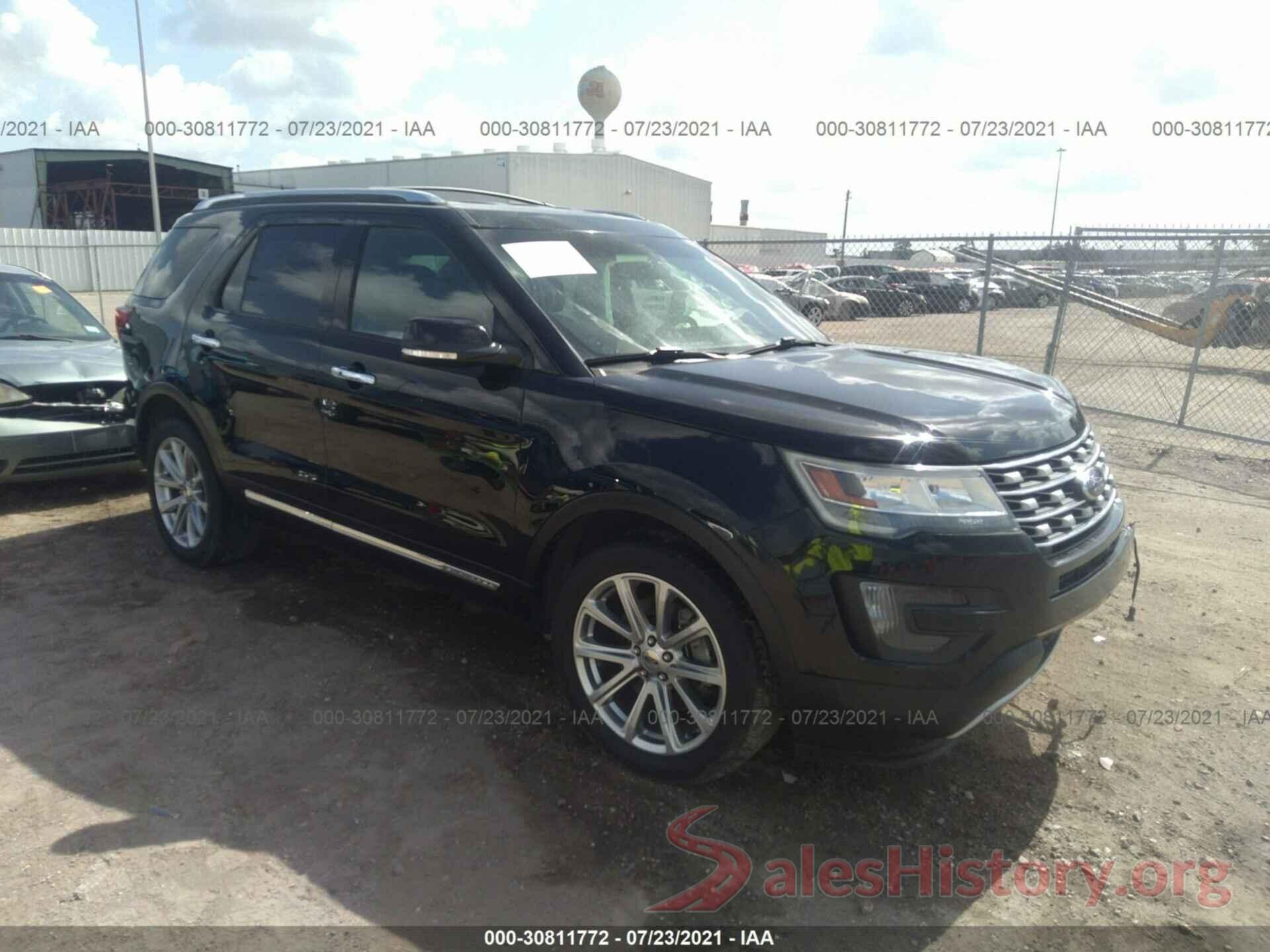 1FM5K7F85GGA10302 2016 FORD EXPLORER