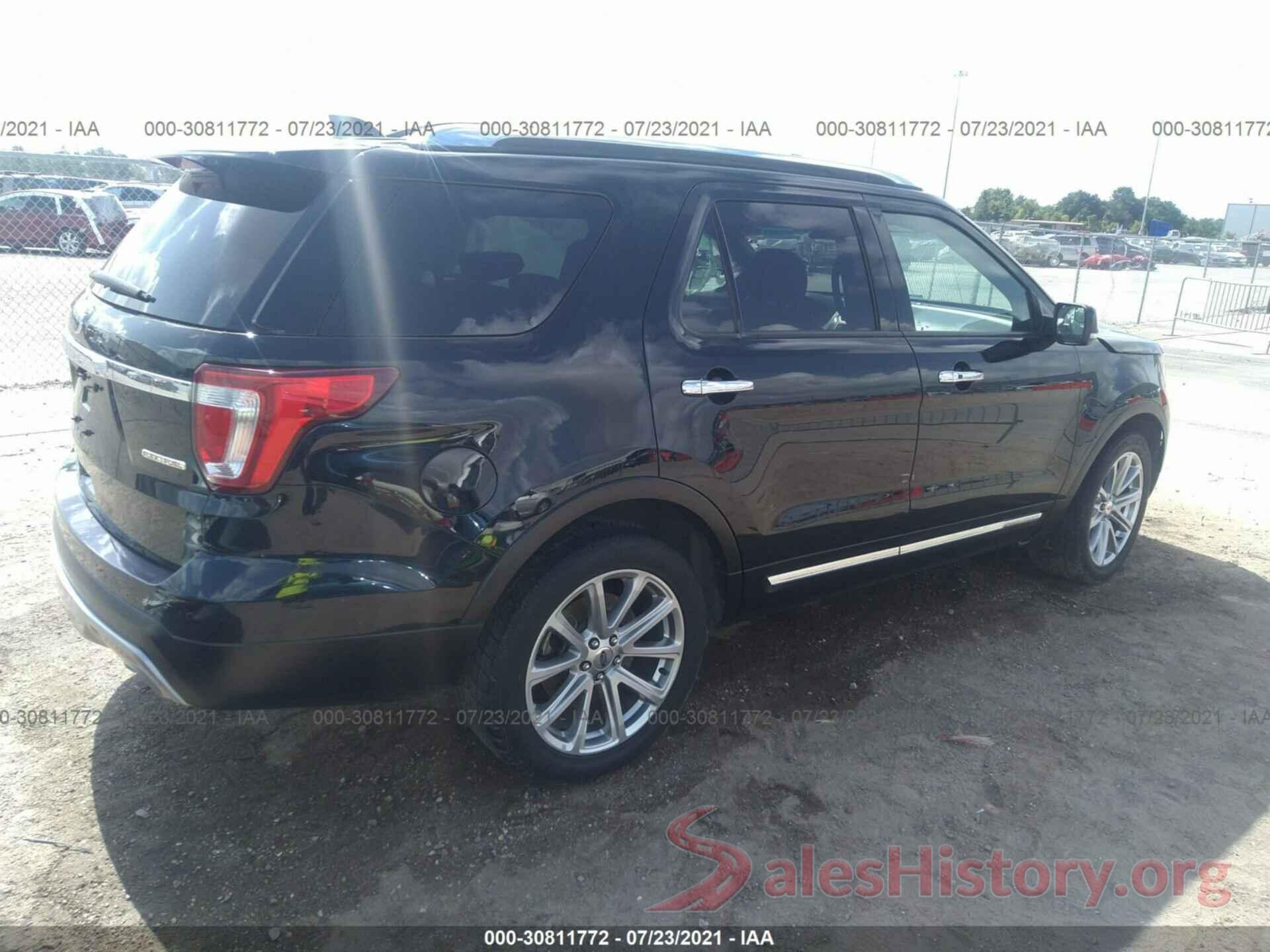 1FM5K7F85GGA10302 2016 FORD EXPLORER