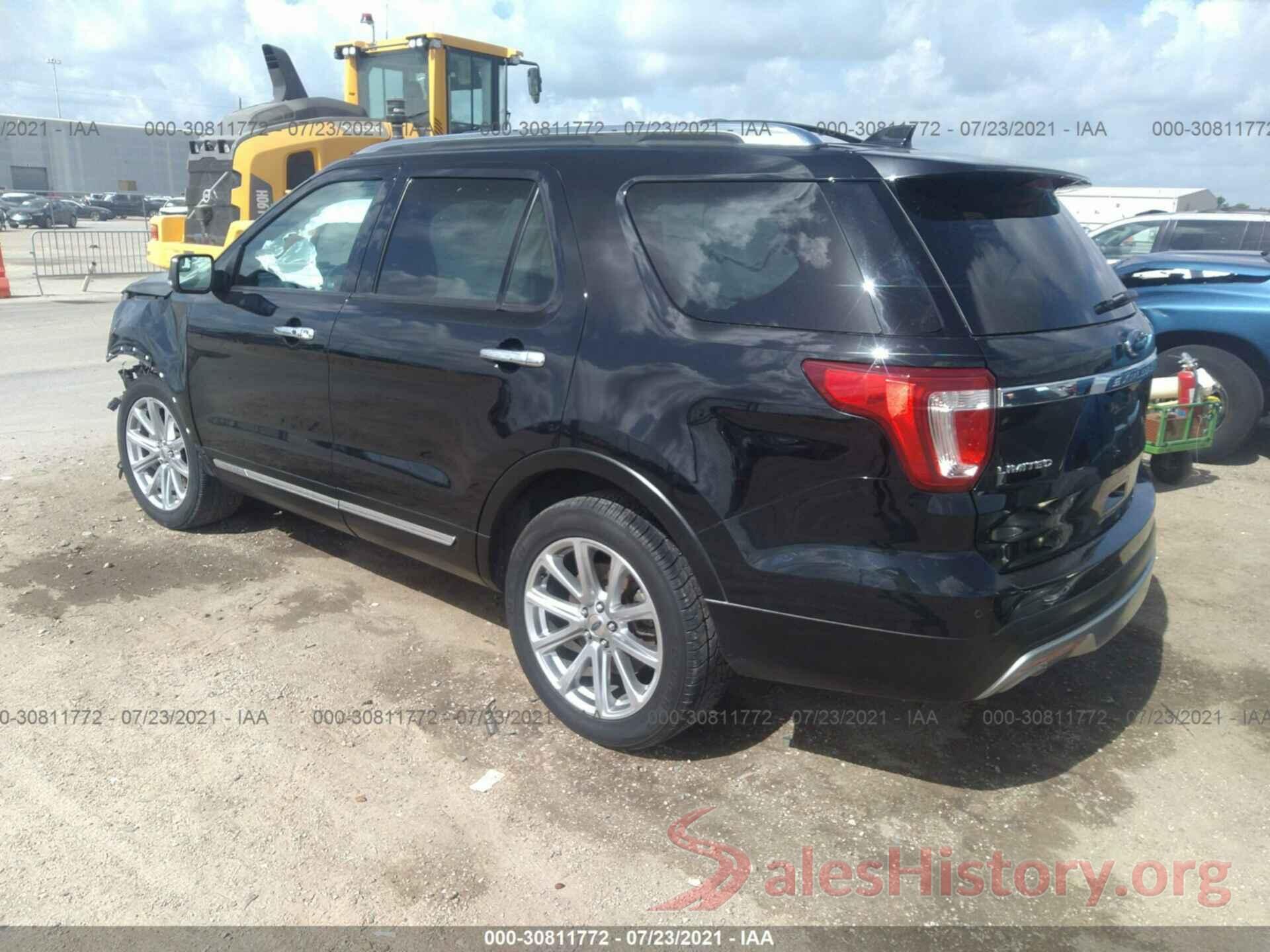 1FM5K7F85GGA10302 2016 FORD EXPLORER