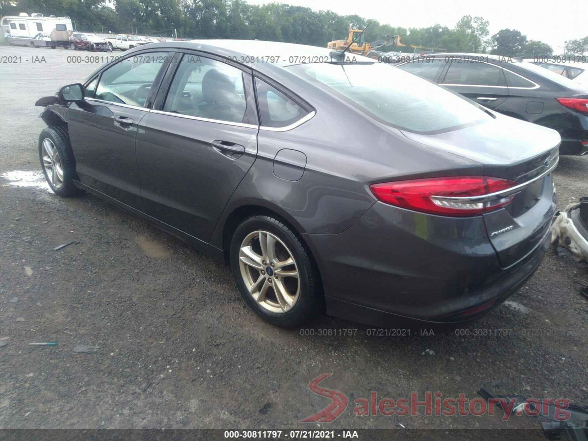 3FA6P0HDXJR165834 2018 FORD FUSION