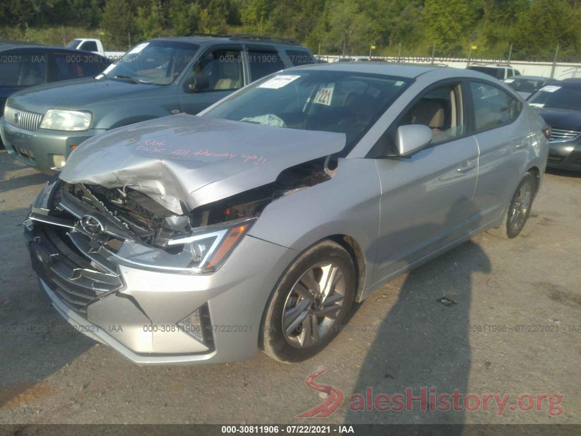 5NPD84LF1LH526579 2020 HYUNDAI ELANTRA