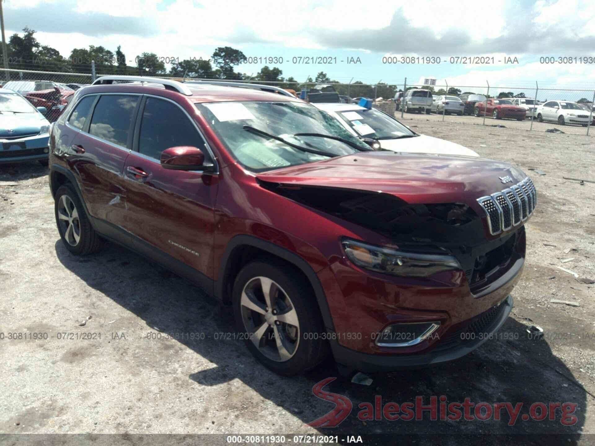 1C4PJLDB9KD326030 2019 JEEP CHEROKEE