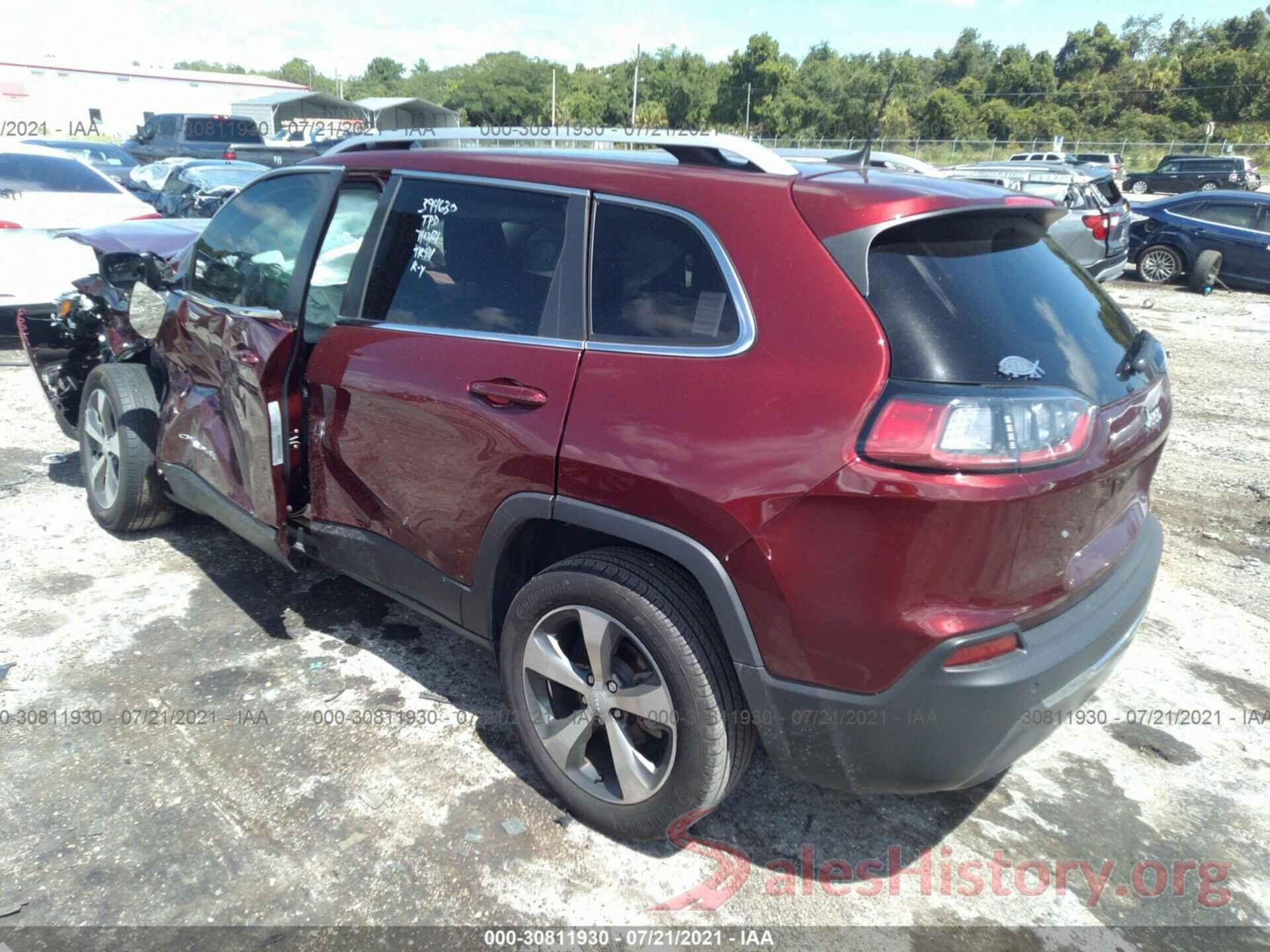 1C4PJLDB9KD326030 2019 JEEP CHEROKEE