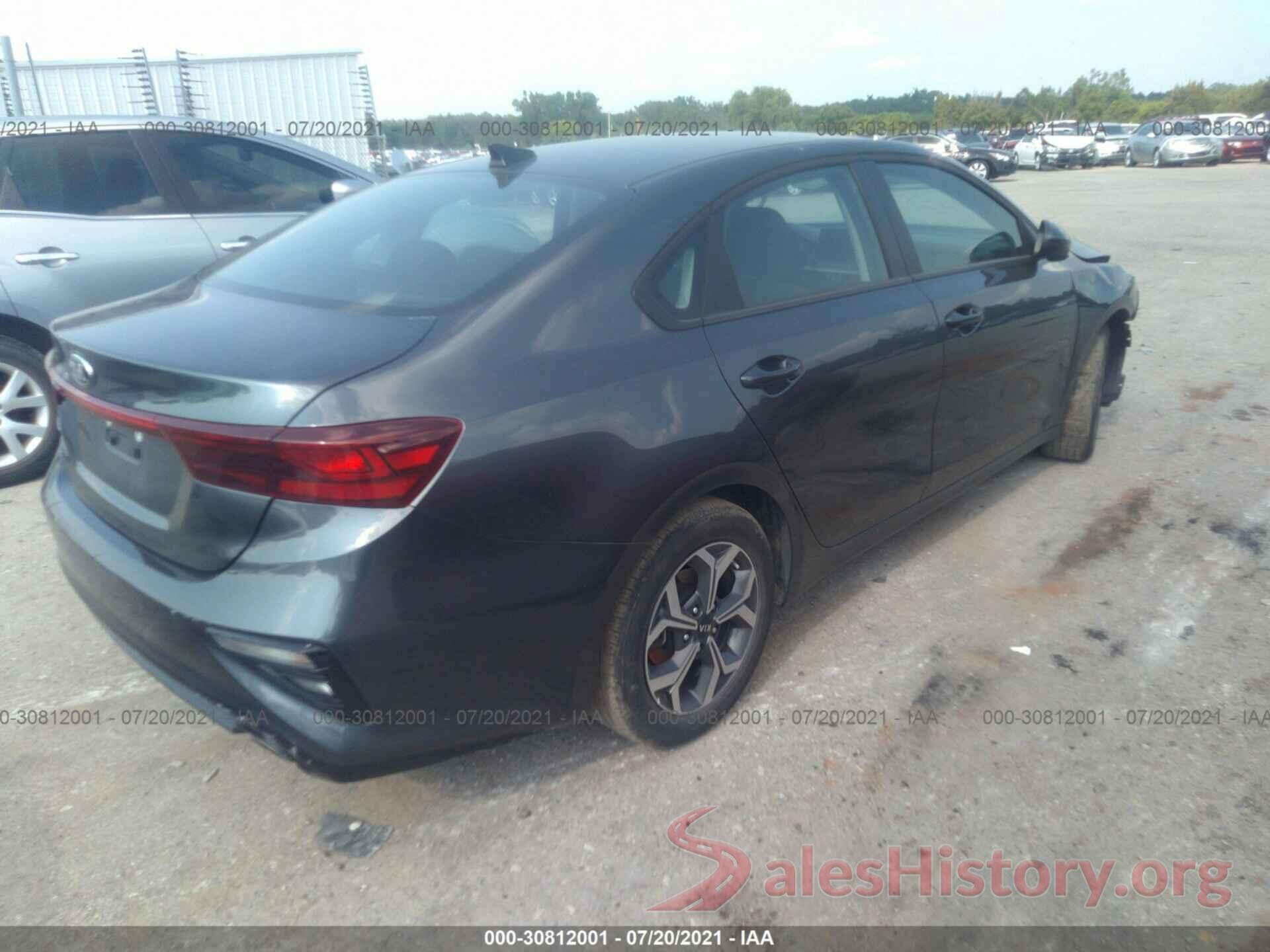 3KPF24AD0LE201101 2020 KIA FORTE