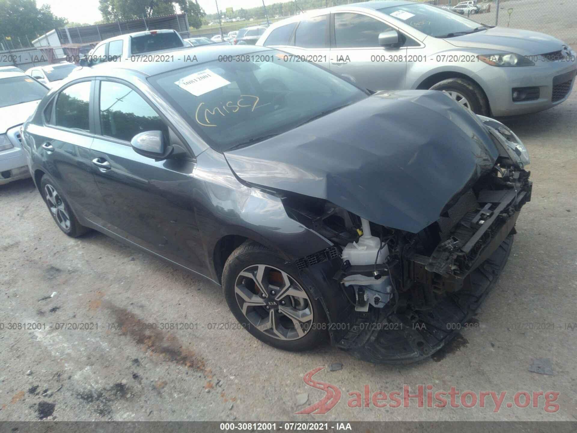 3KPF24AD0LE201101 2020 KIA FORTE