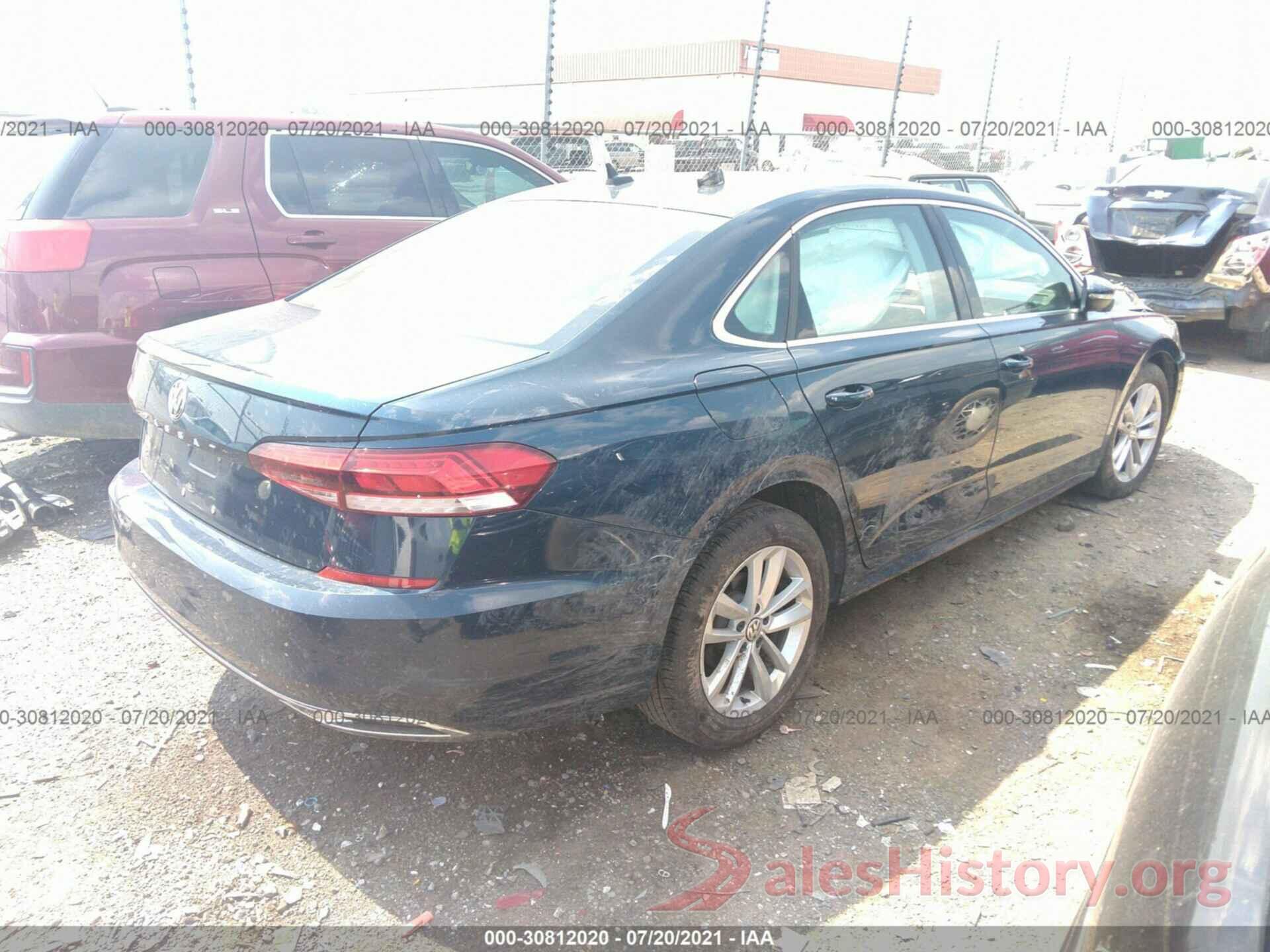 1VWSA7A39LC008895 2020 VOLKSWAGEN PASSAT