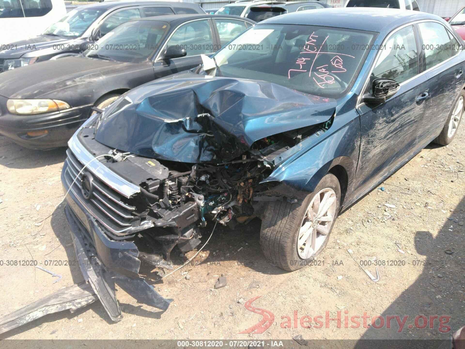 1VWSA7A39LC008895 2020 VOLKSWAGEN PASSAT