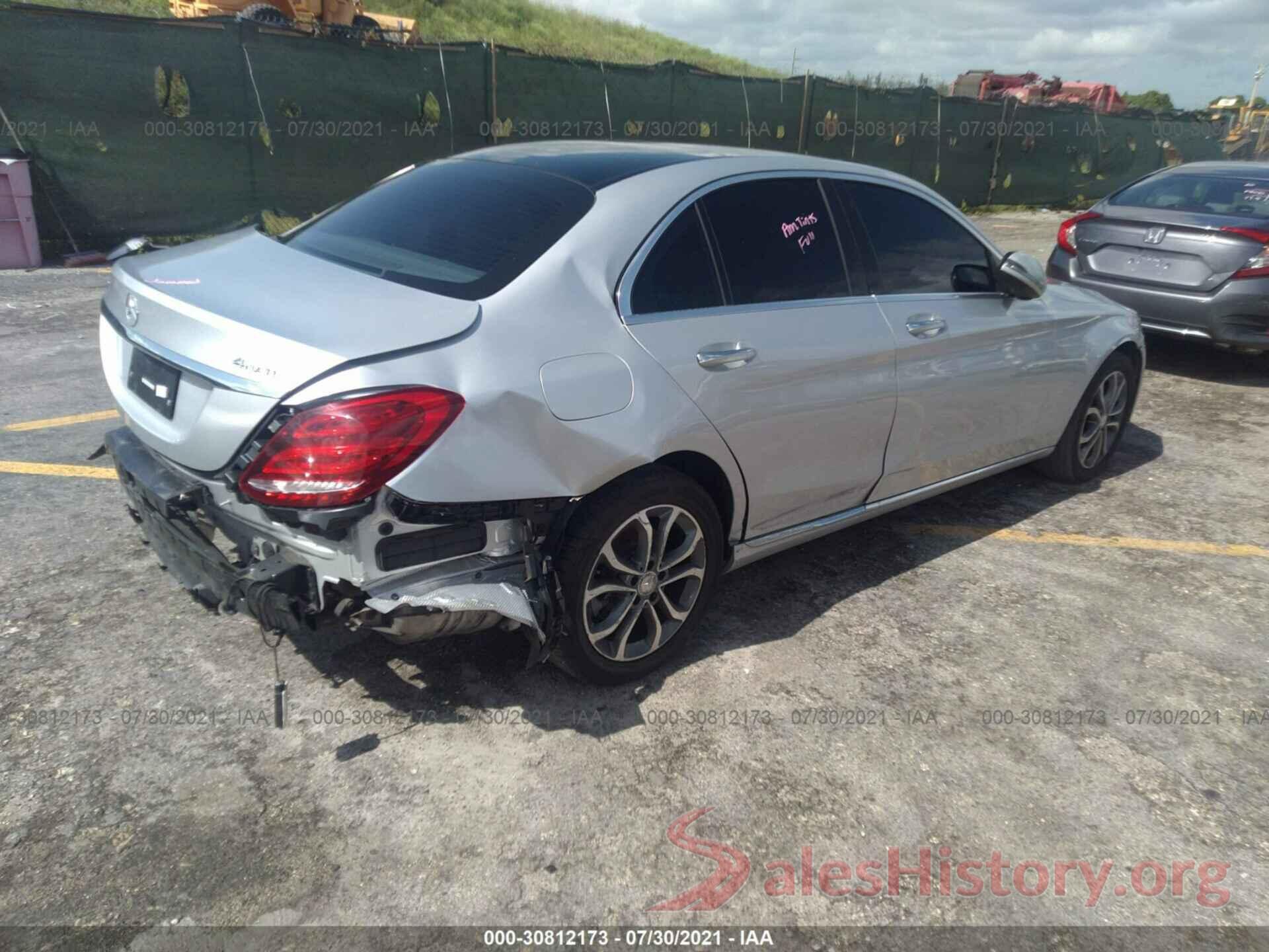 55SWF4KB2GU141872 2016 MERCEDES-BENZ C-CLASS